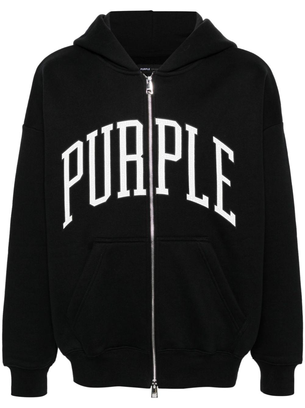 PURPLE BRAND/レザー Zip Up フーディ Hoodies – PURPLE BRAND