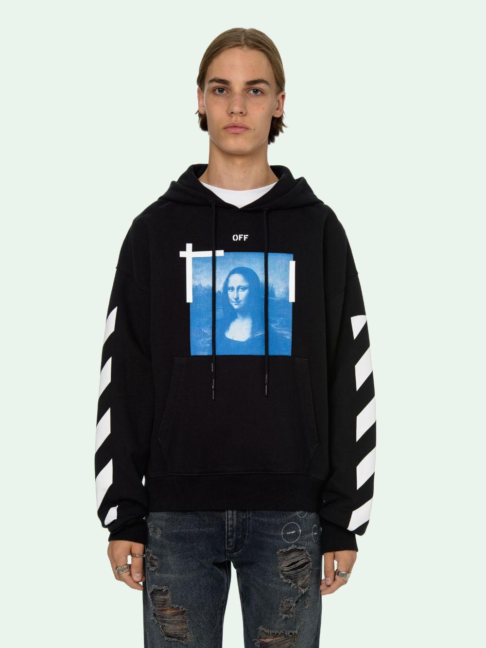 hoodie mona lisa off white