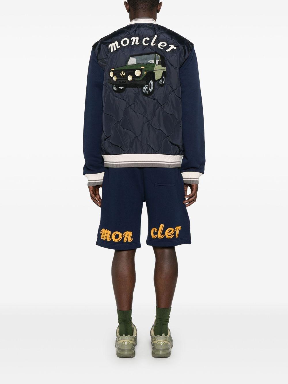 Moncler X Mercedes By Nigo Padded Sweatshirt in Blue for Men