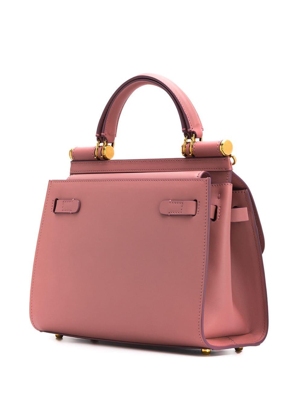 Dolce \u0026 Gabbana Black Leather Large Miss Sicily Soft Top Handle Bag