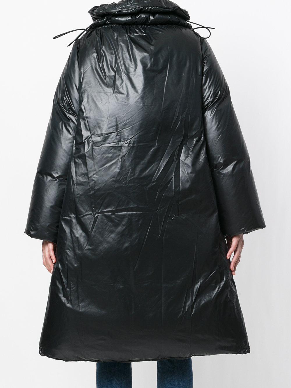 MM6 by Maison Martin Margiela Synthetic Oversized Long Down Coat in ...