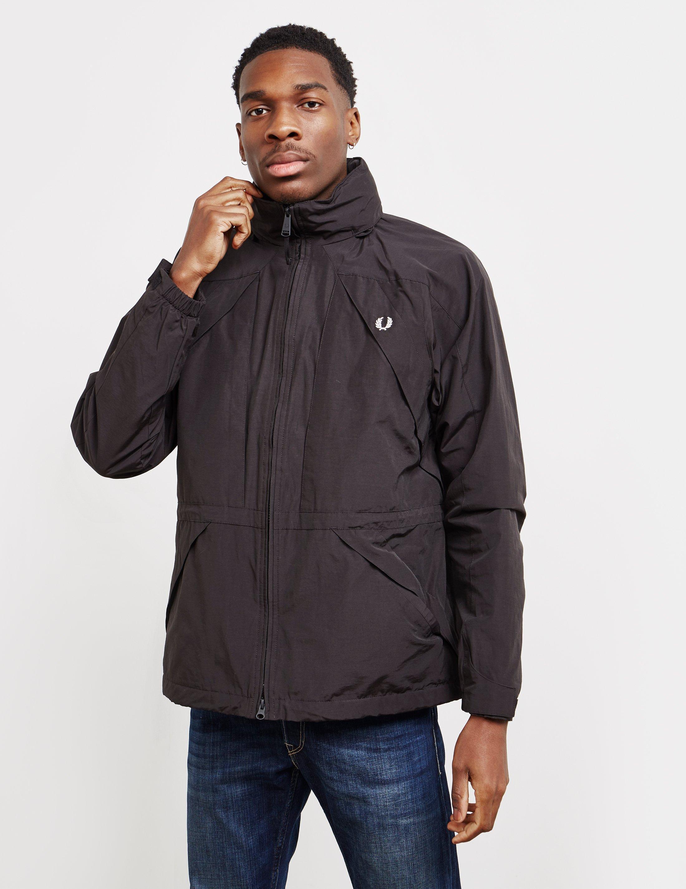 Fred Perry Cotton Offshore Lightweight Jacket Black for Men - Lyst