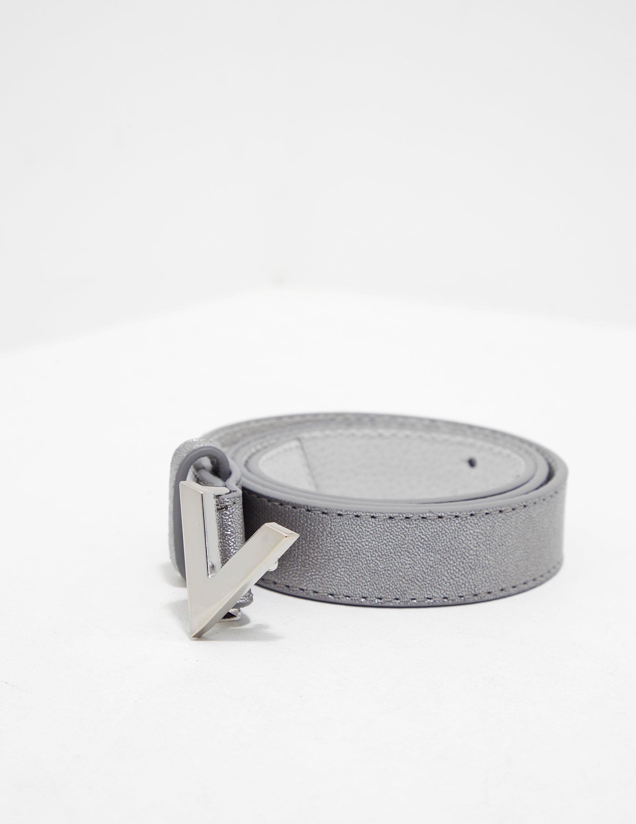 valentino belt silver