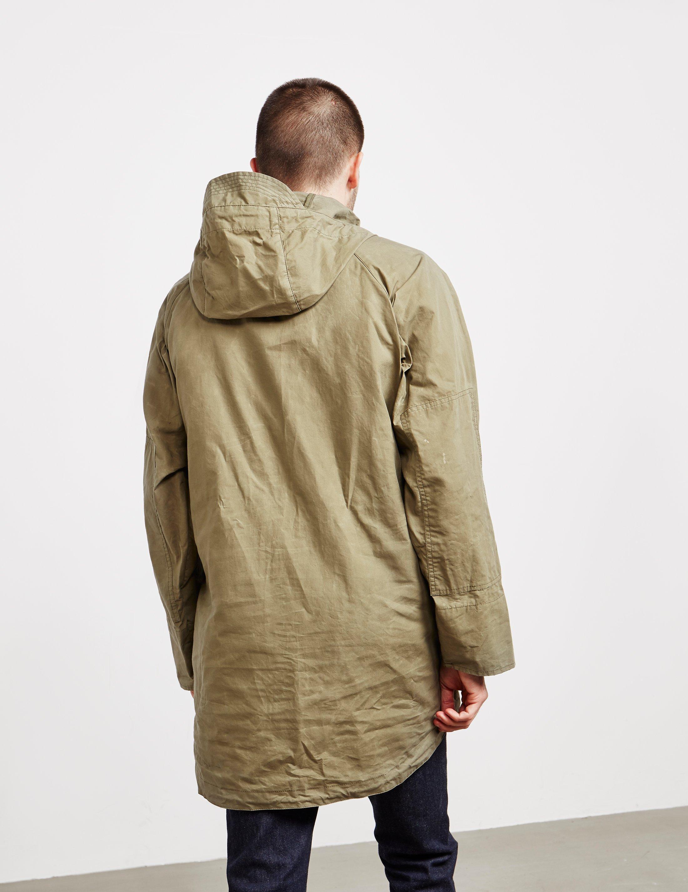 Barbour Cotton X Engineered Garments Warby Jacket Green for Men - Lyst