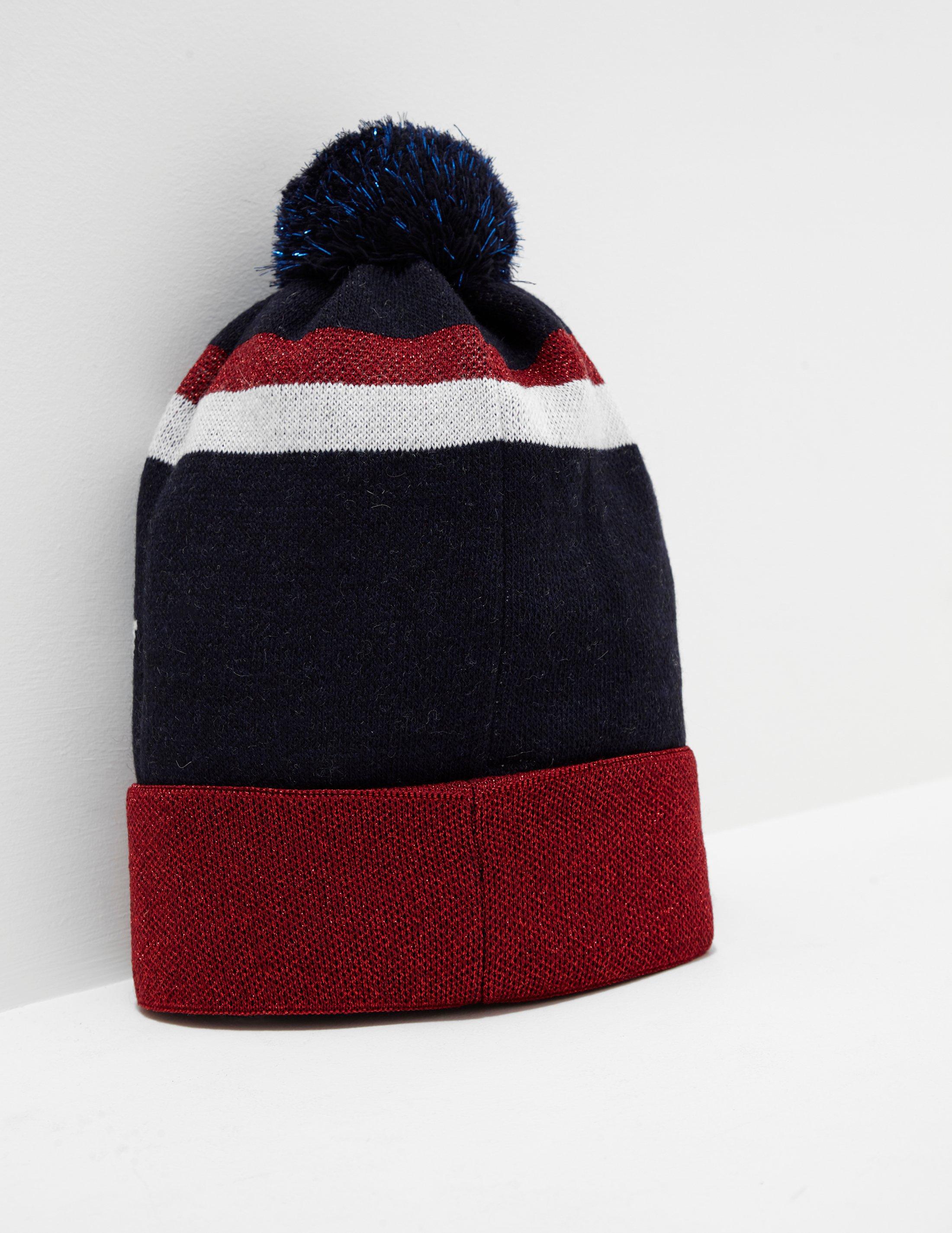 tommy hilfiger bobble hat womens