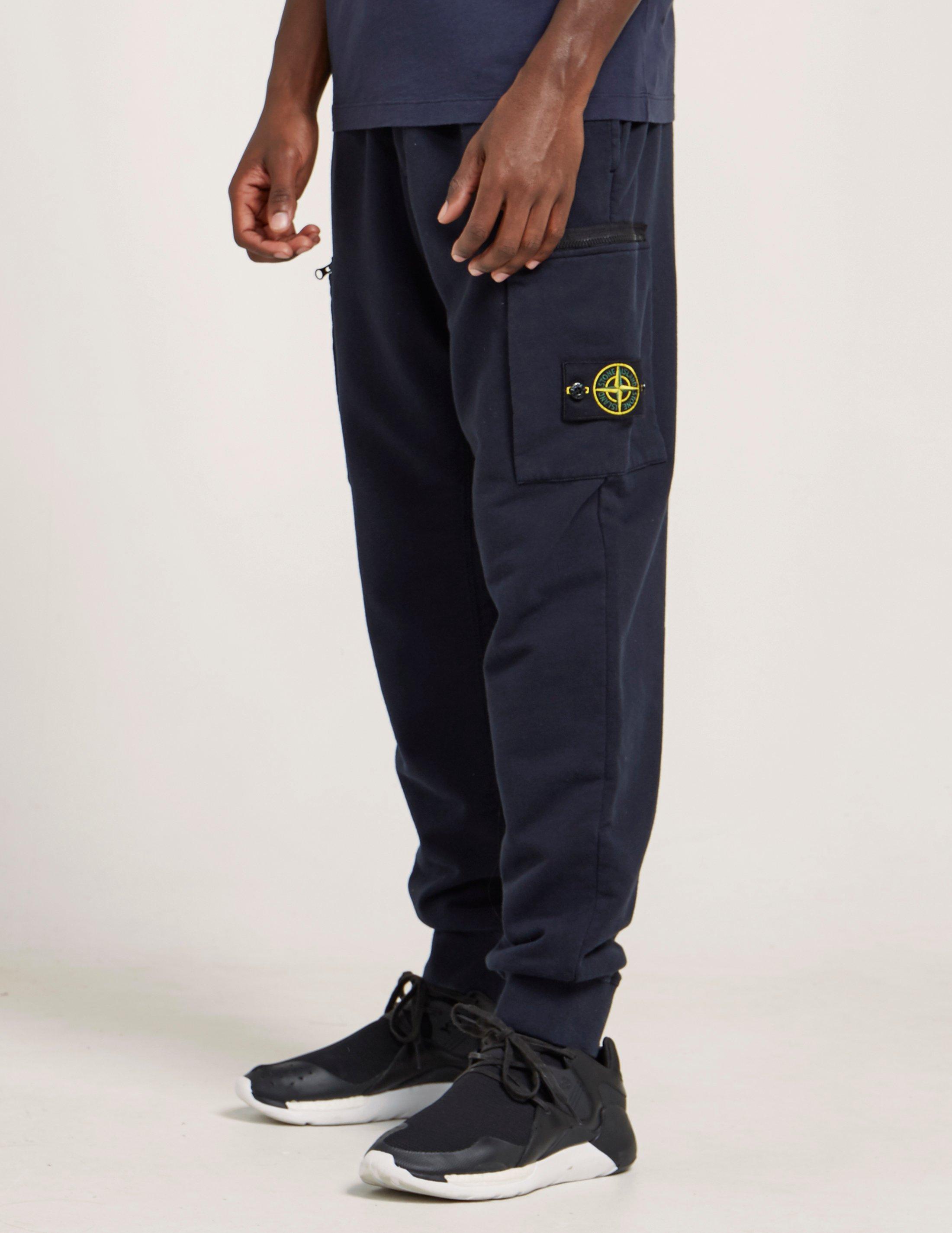stone island navy cargo pants