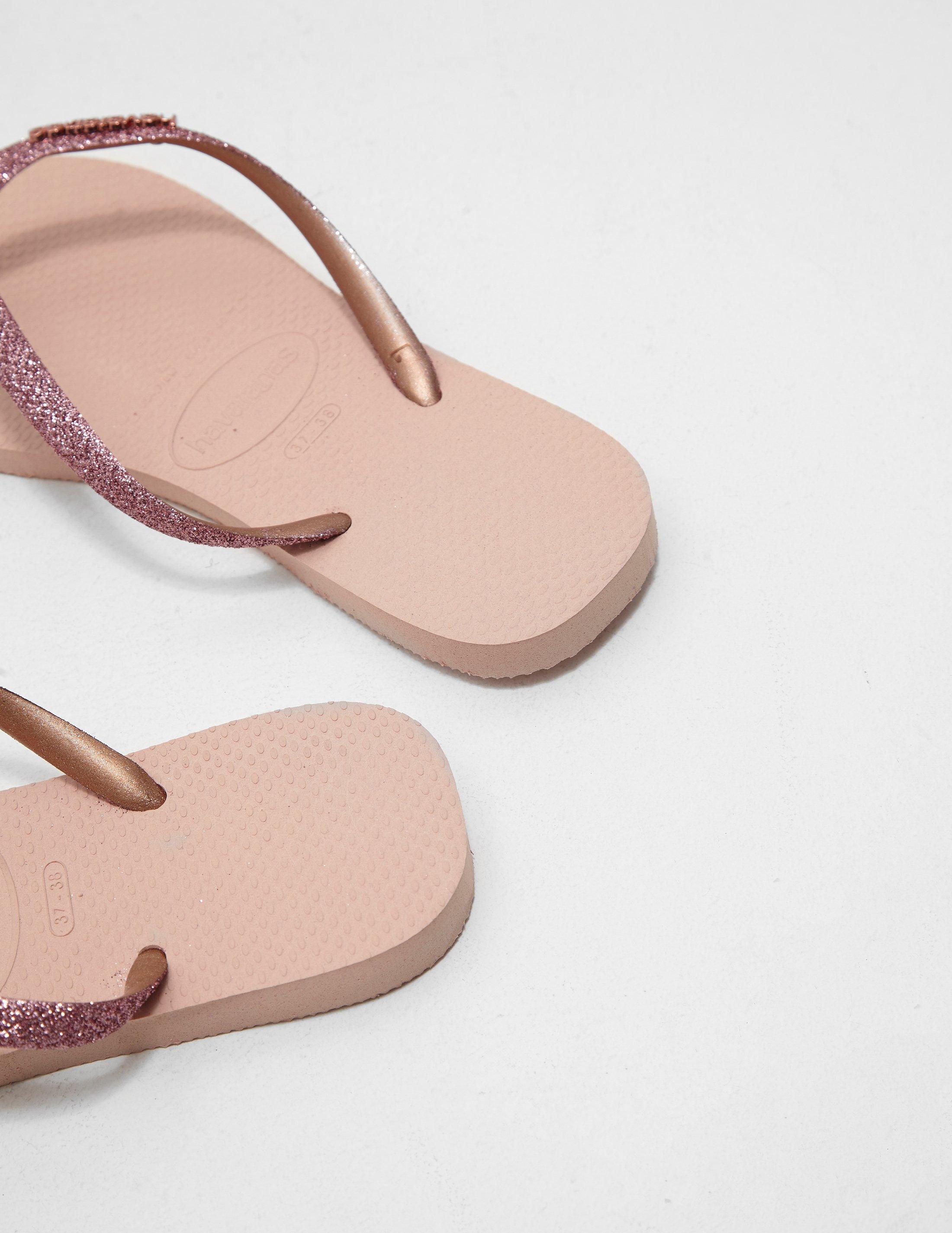 havaianas glitter strap