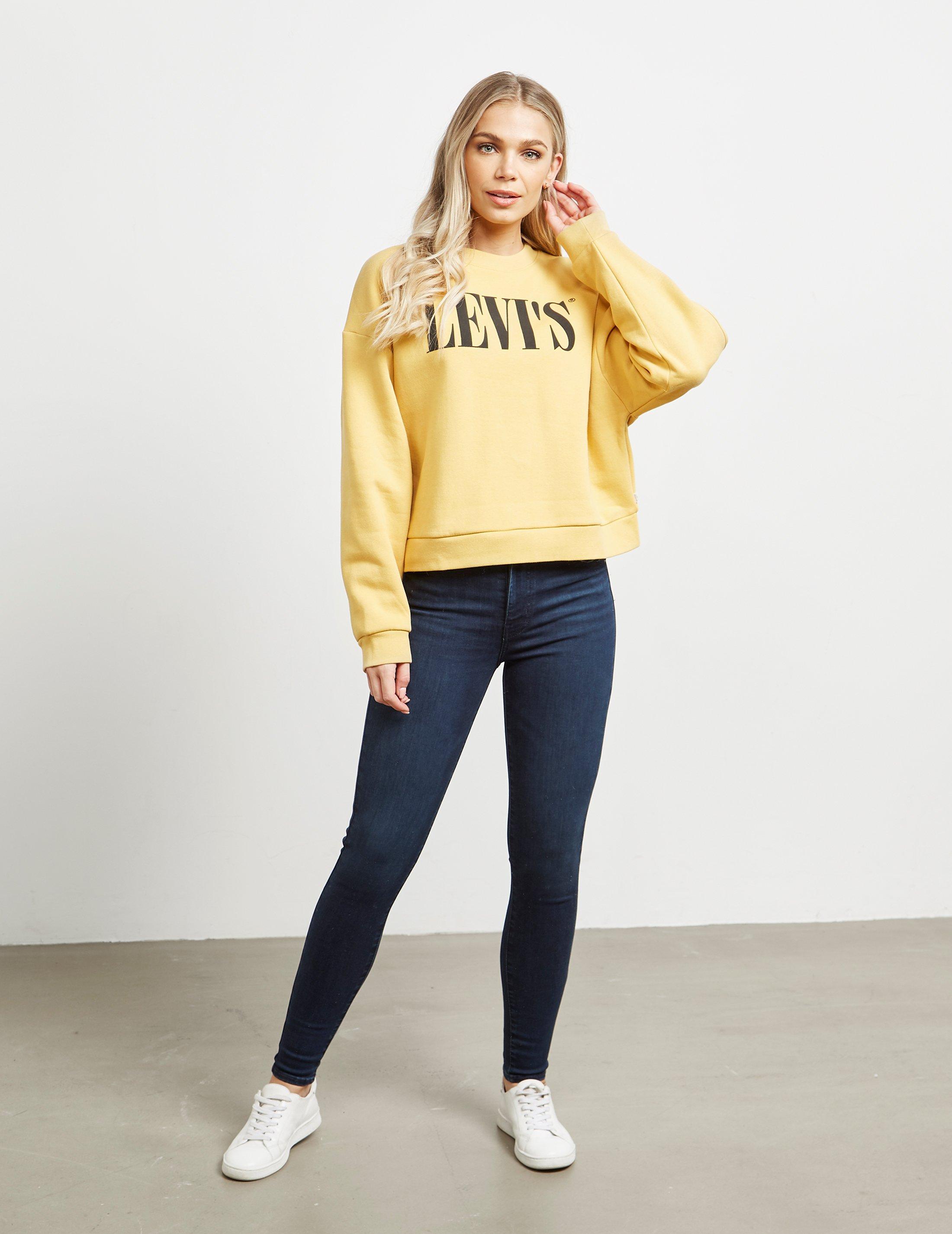 levi graphic diana crew