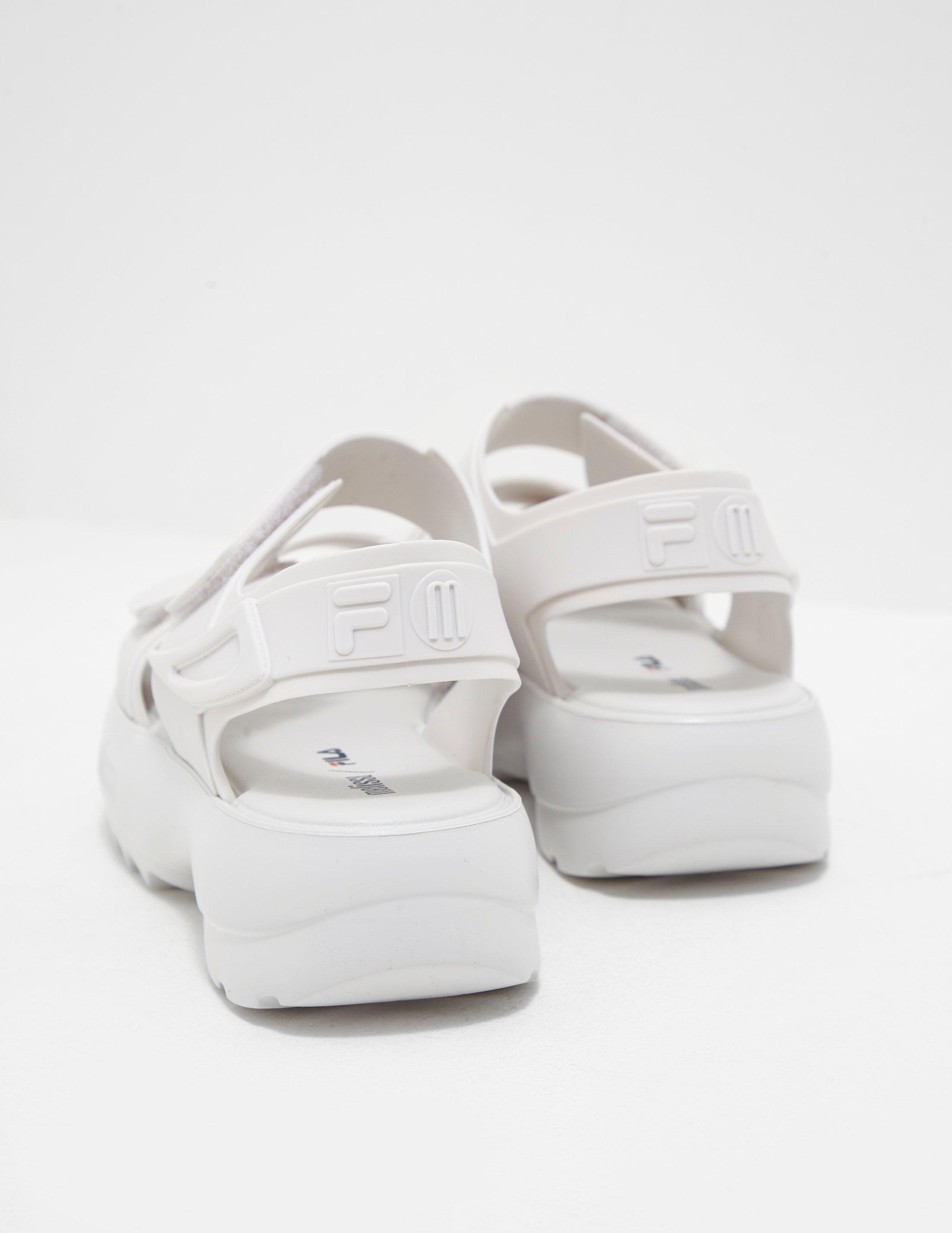 melissa x fila sandals