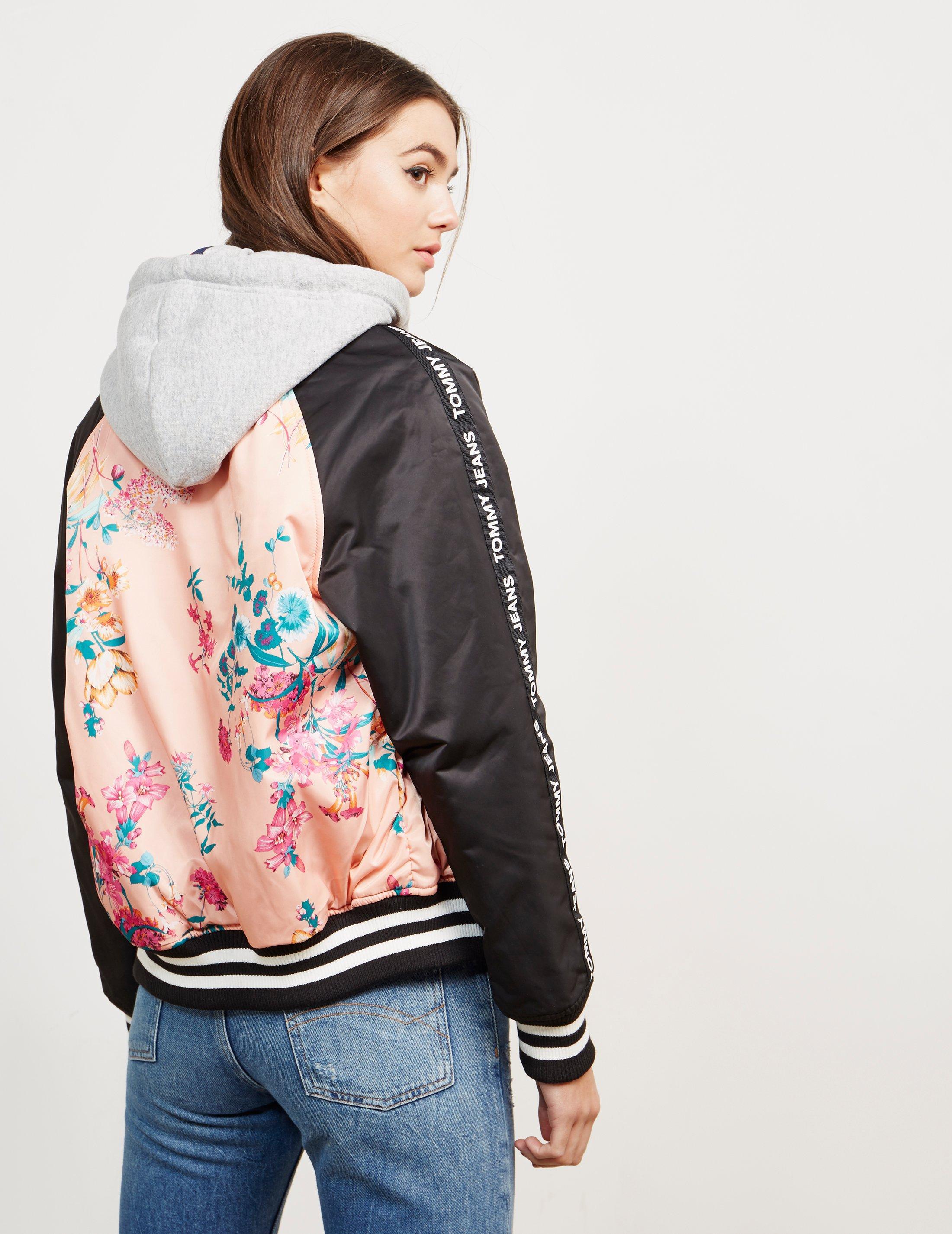 tommy hilfiger floral jacket