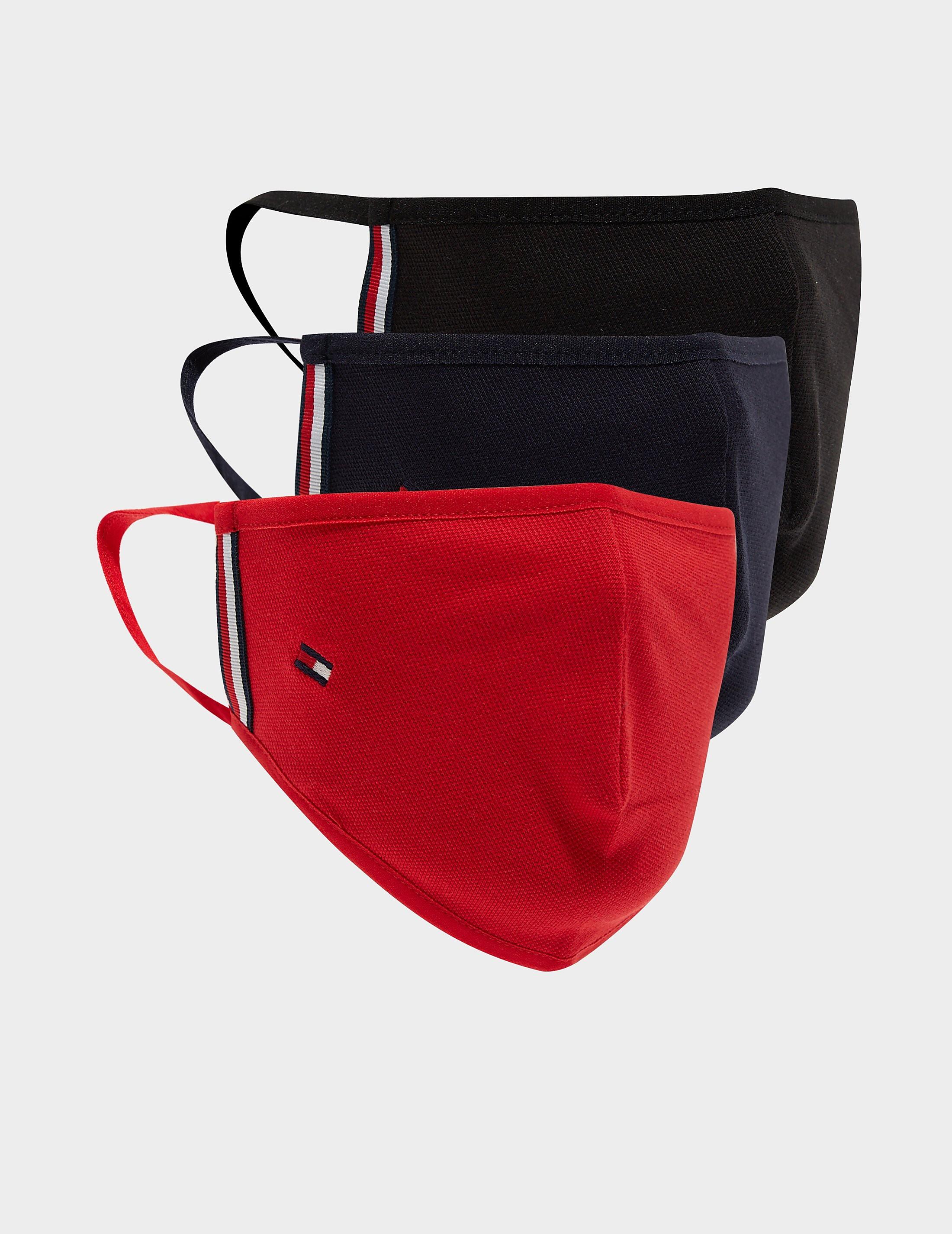 Tommy Hilfiger 3-pack Face Masks in Red | Lyst