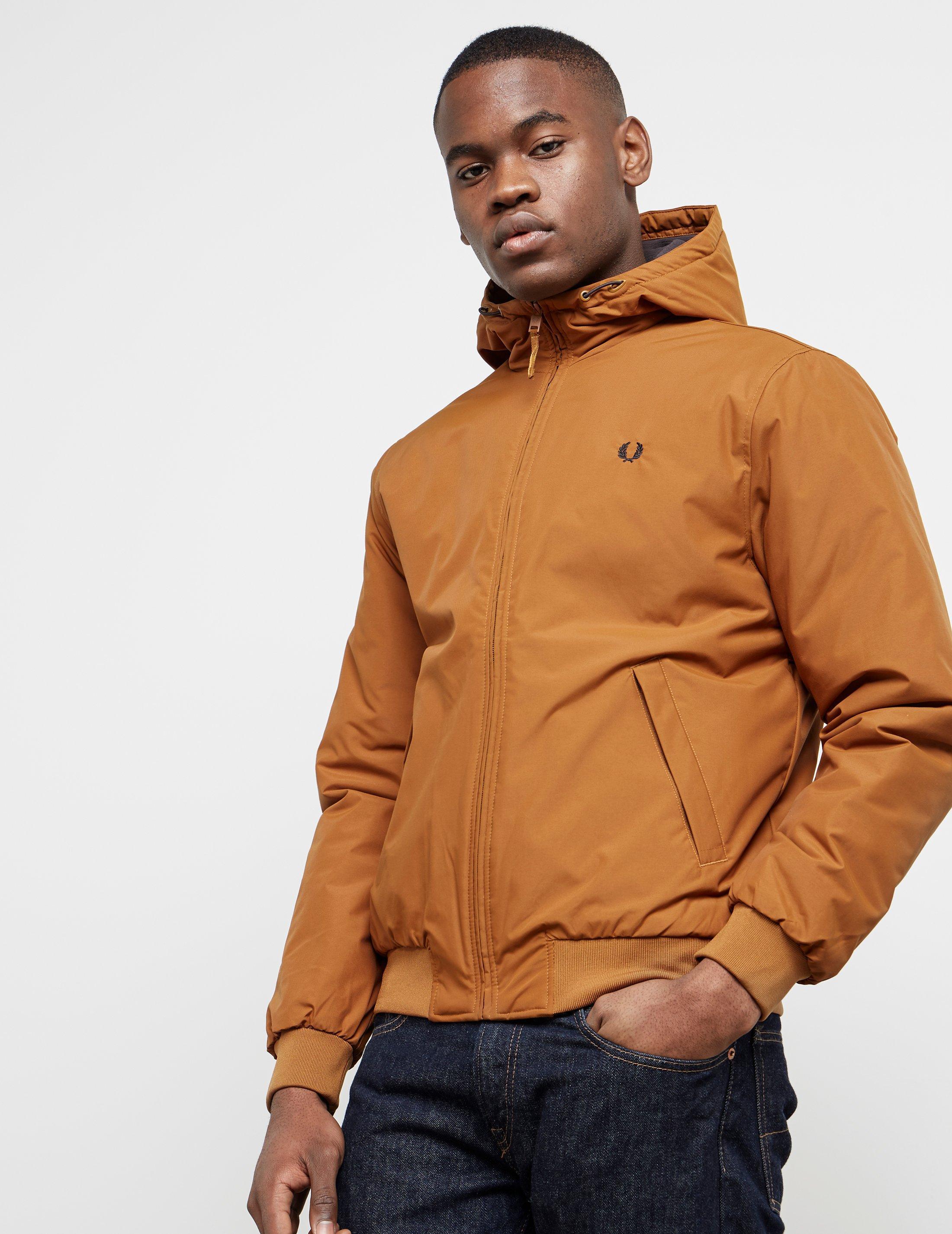 Fred Perry Mens Quilted Lightweight Brentham Jacket Brown for Men | Lyst