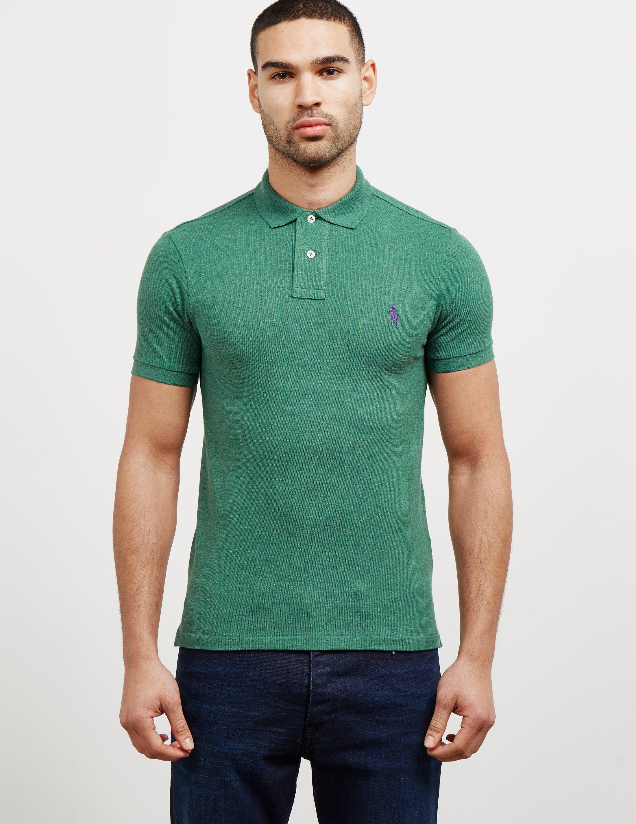 Download Polo Ralph Lauren Mens Basic Short Sleeve Polo Shirt Green ...