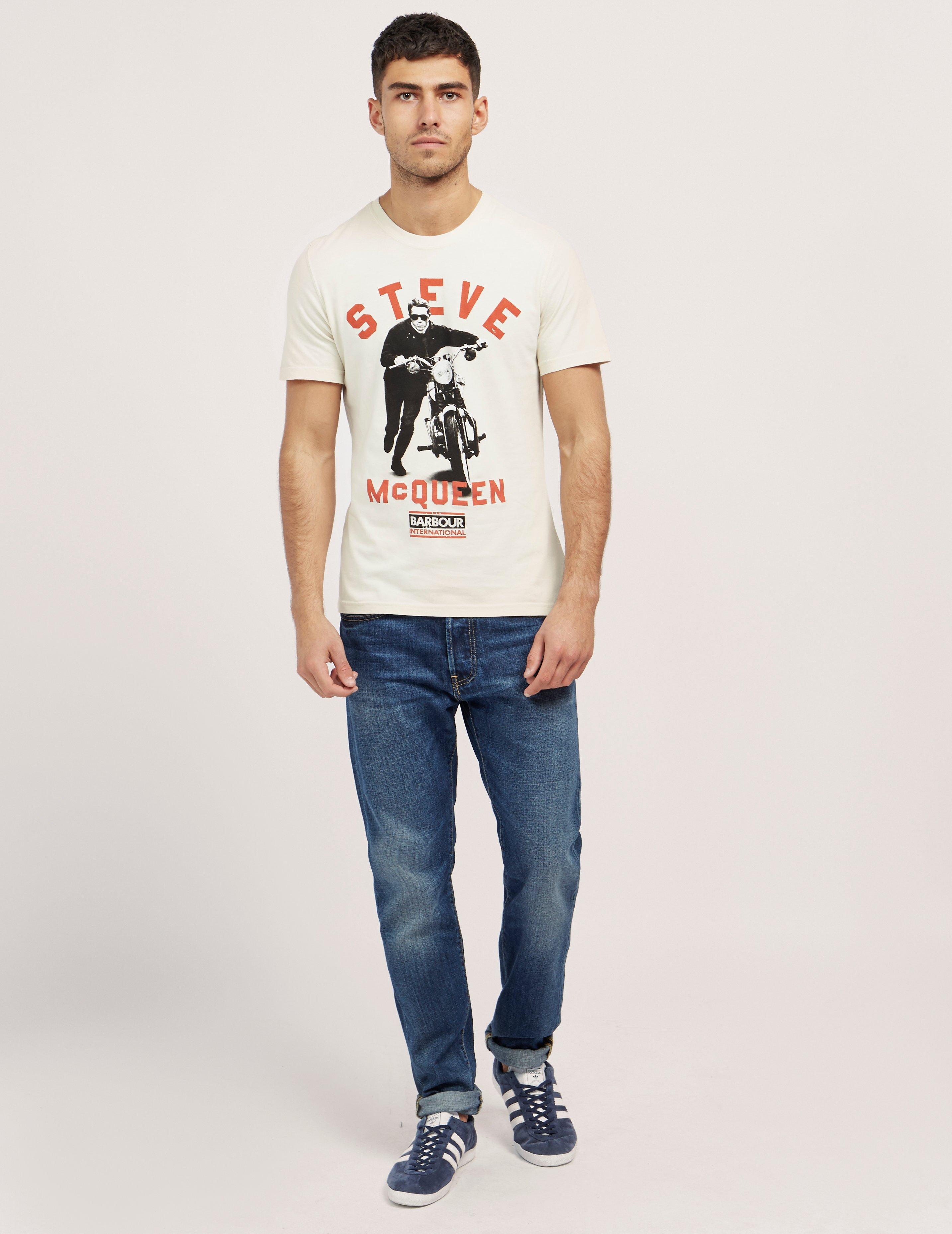 barbour international steve mcqueen t shirt