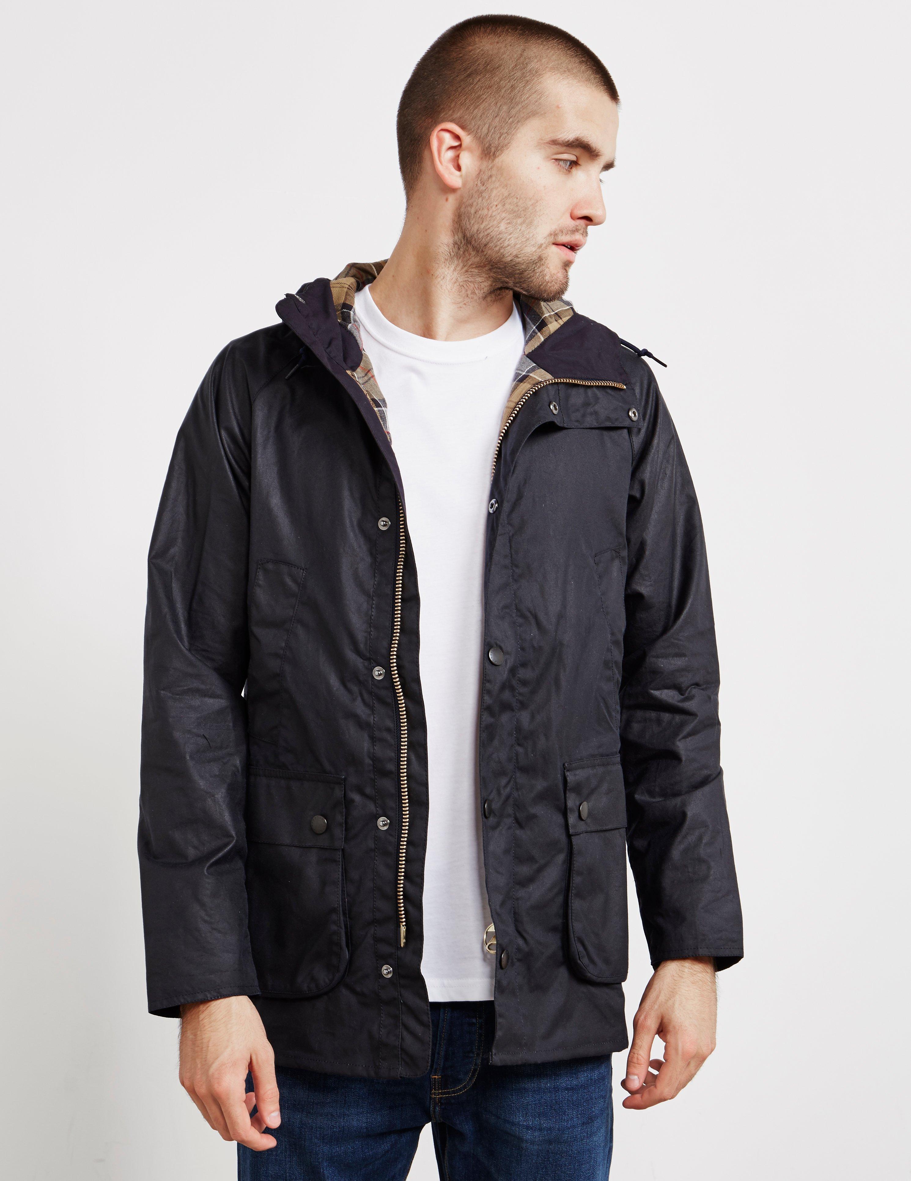 barbour bedale hooded wax jacket