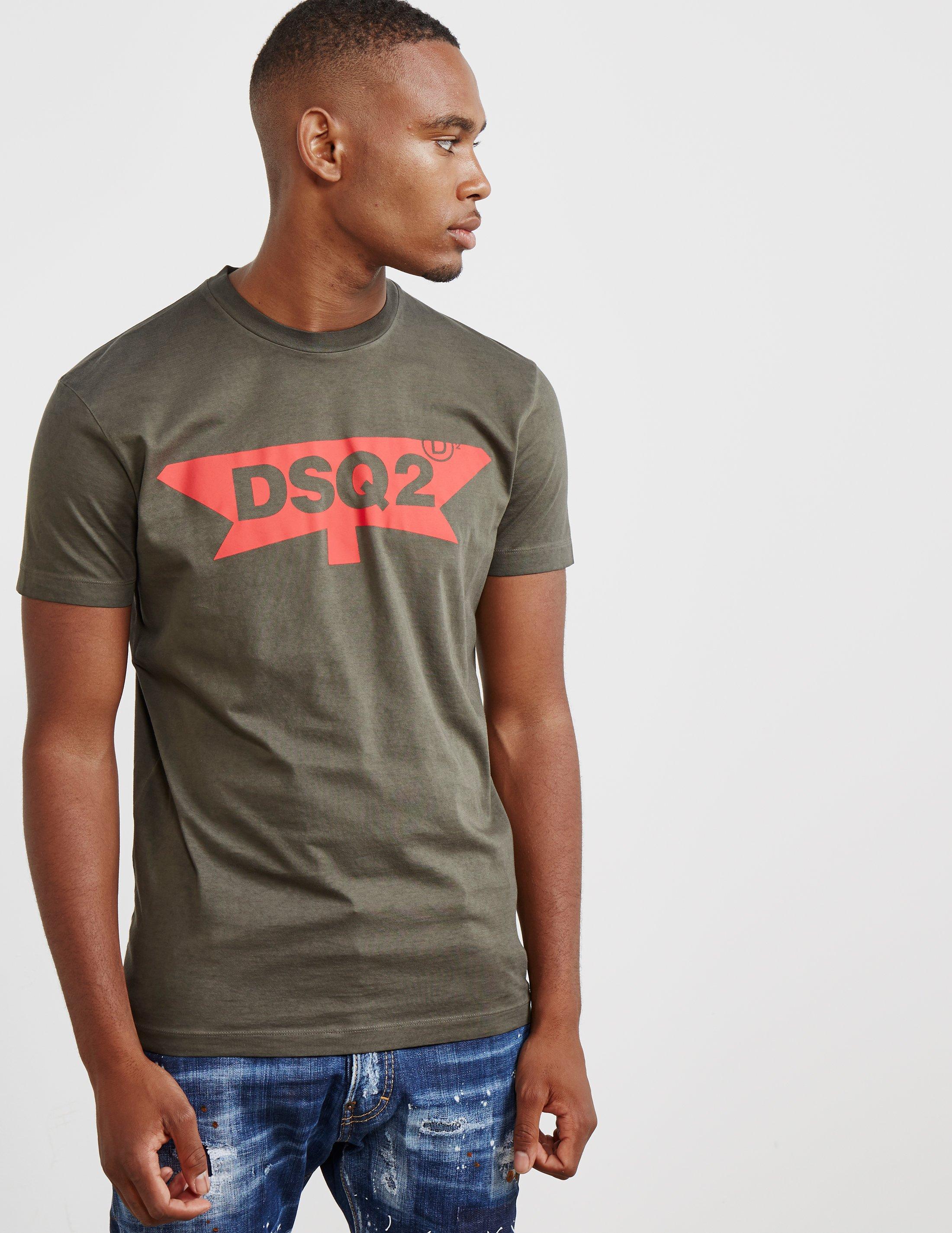 dsquared green t shirt