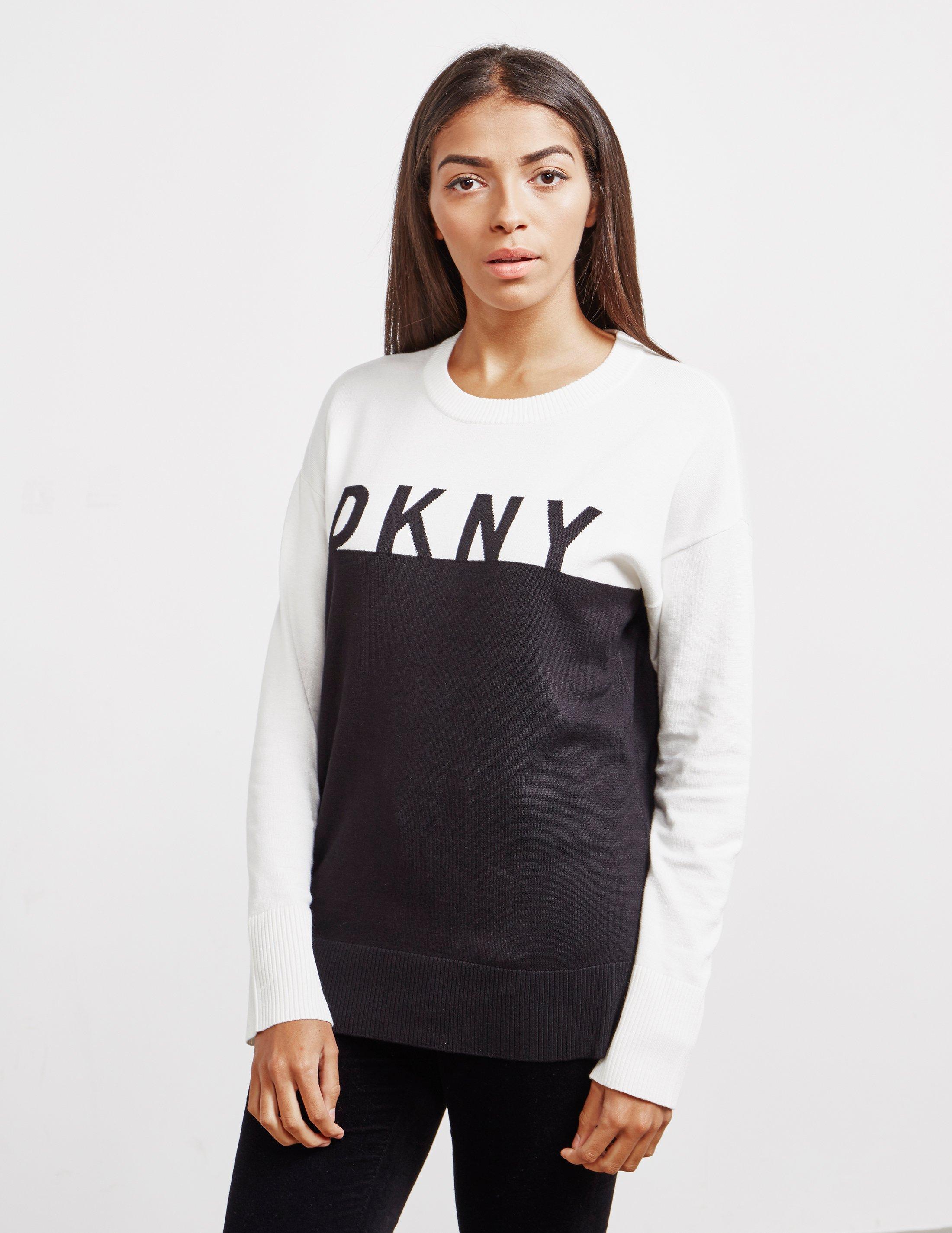 black dkny jumper
