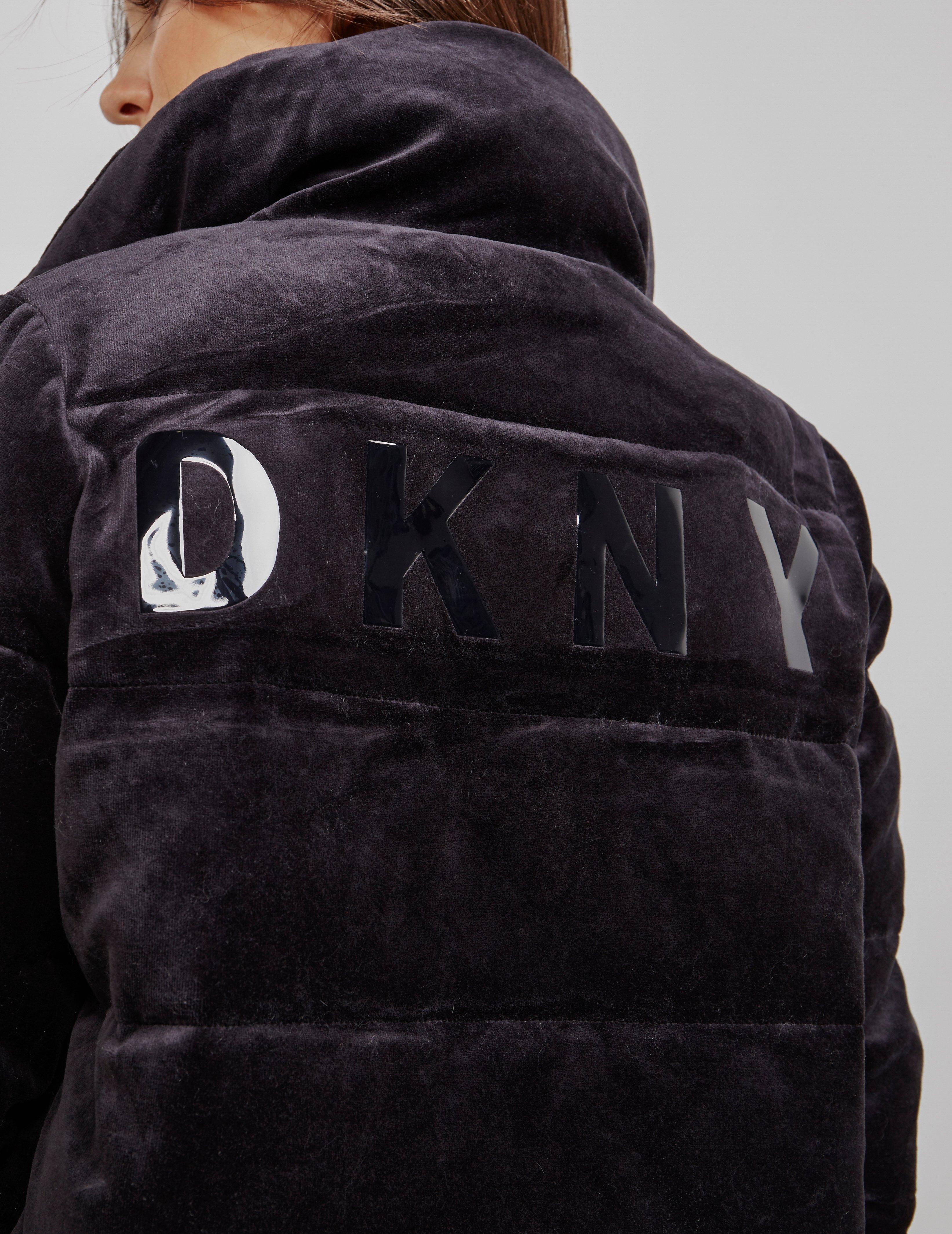 velour padded jacket