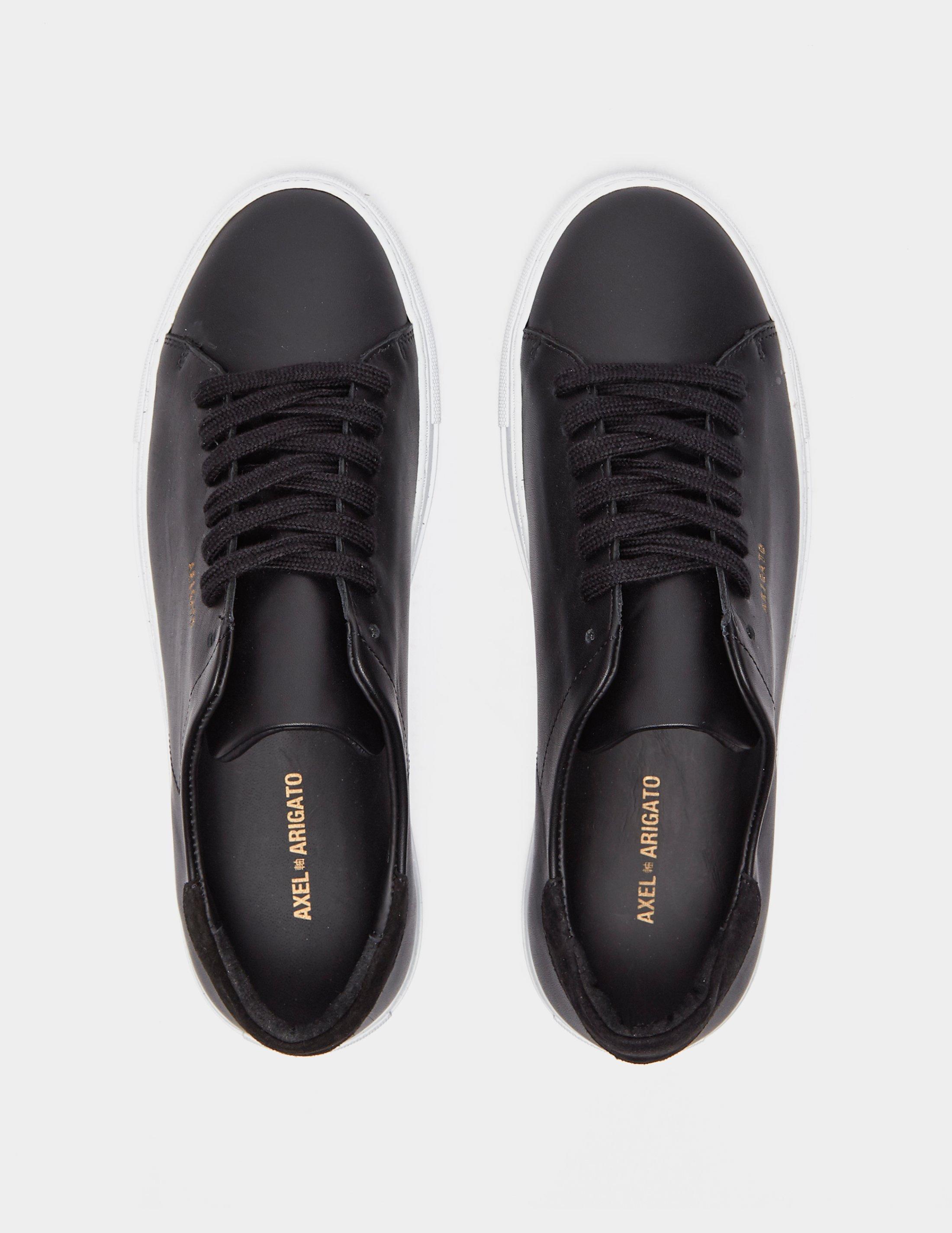 black arigato trainers