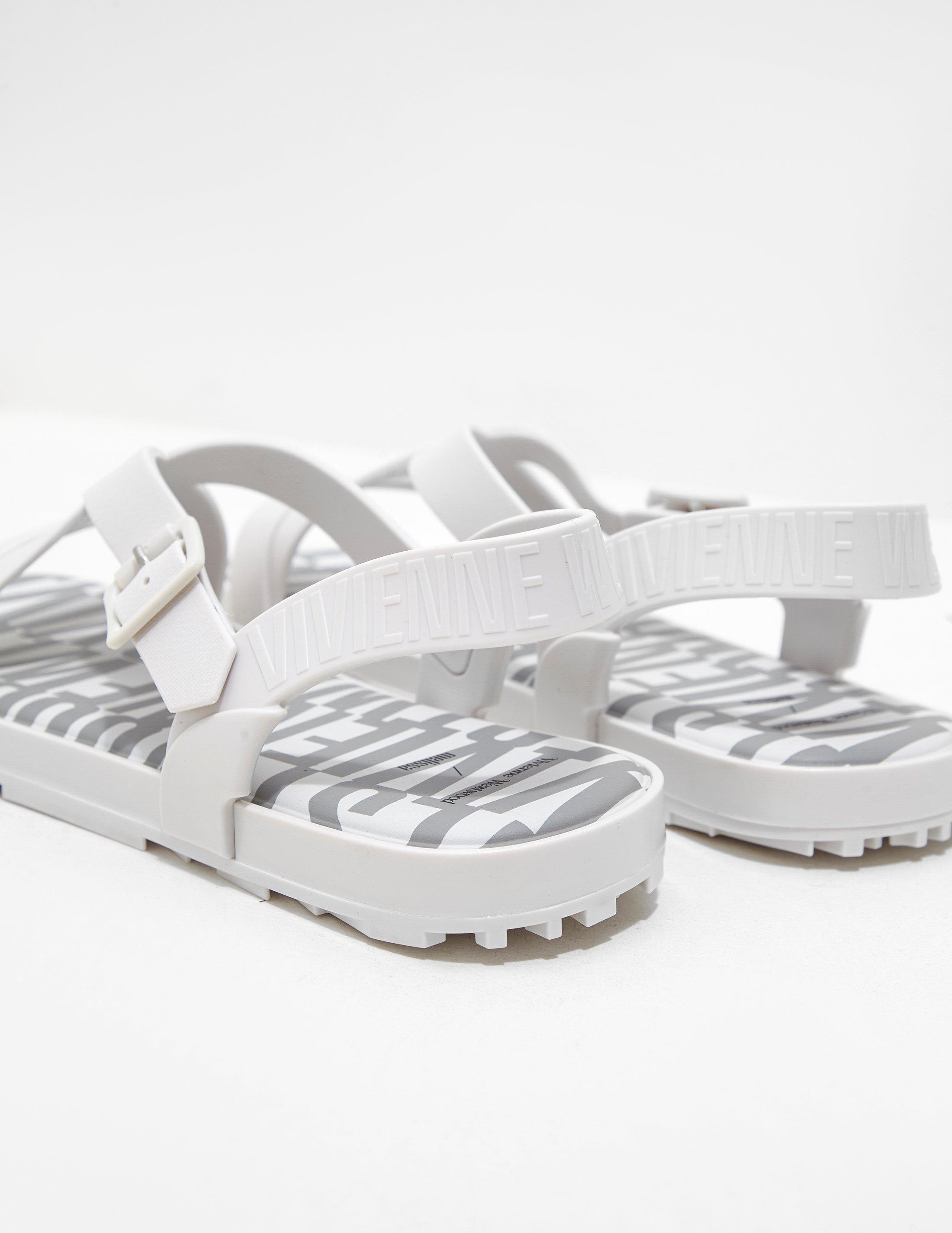 Melissa Synthetic X Vivienne Westwood Hermanos Sandals - Exclusive White -  Lyst
