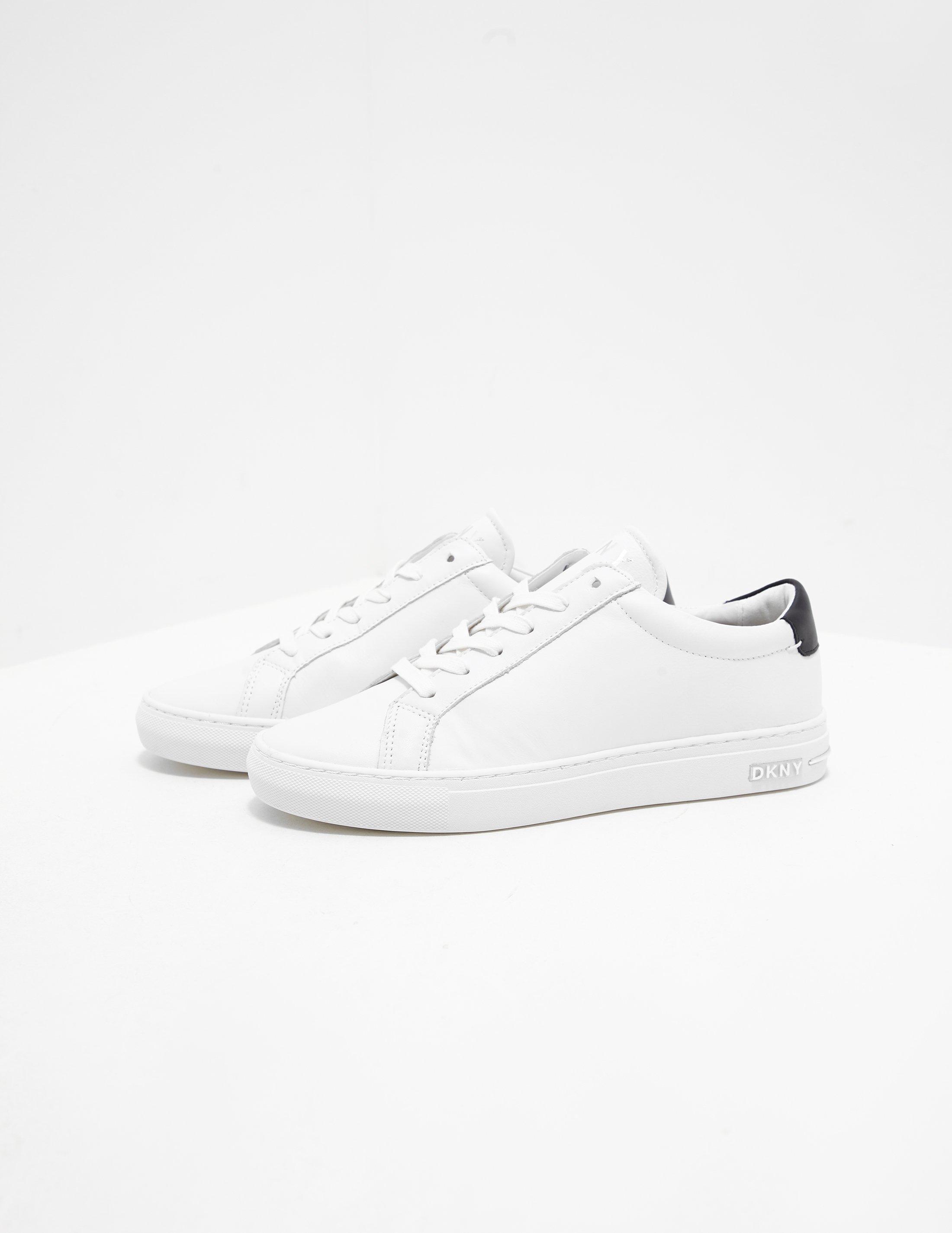 dkny court lace up trainers
