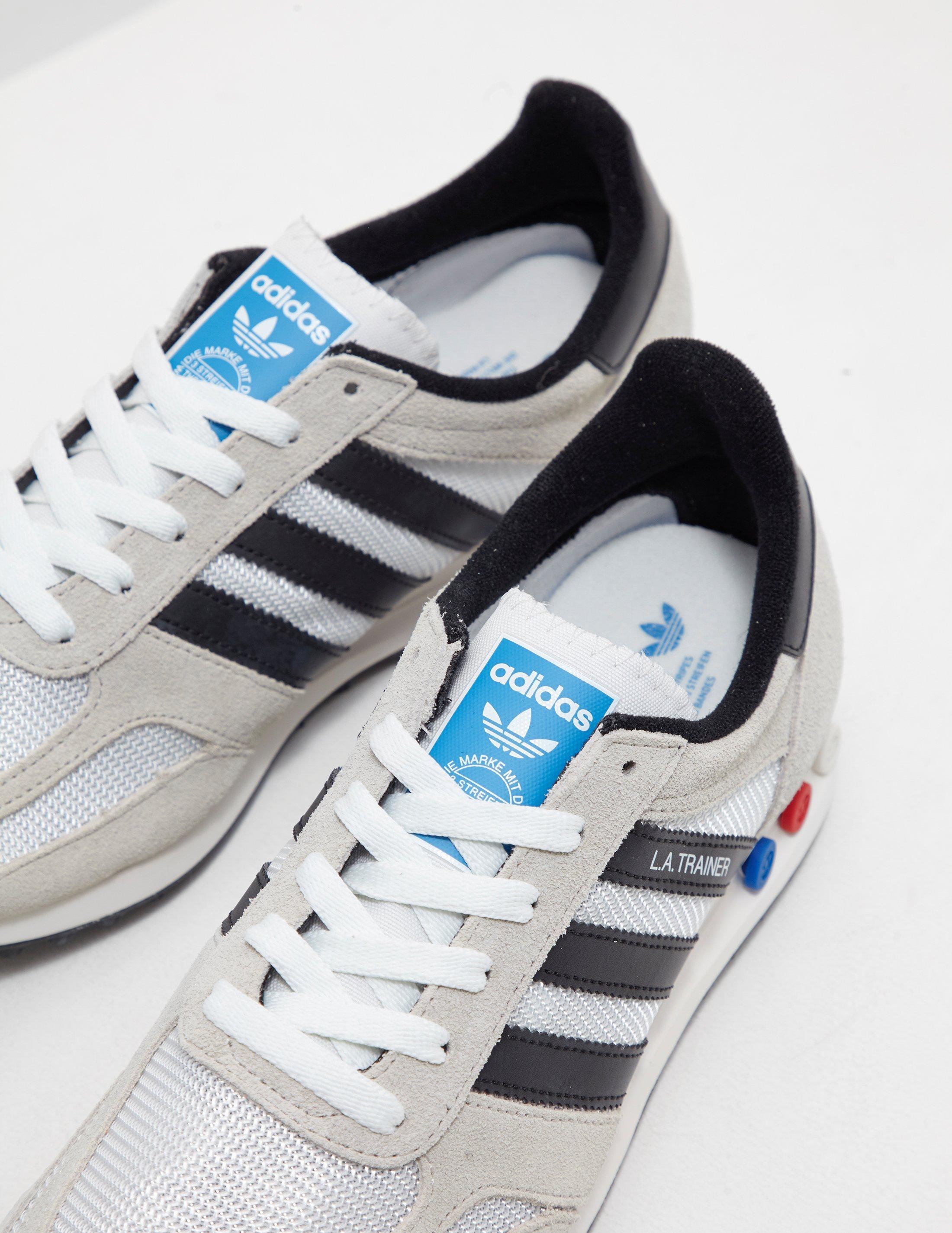 adidas Originals Suede La Trainer Og White for Men - Lyst