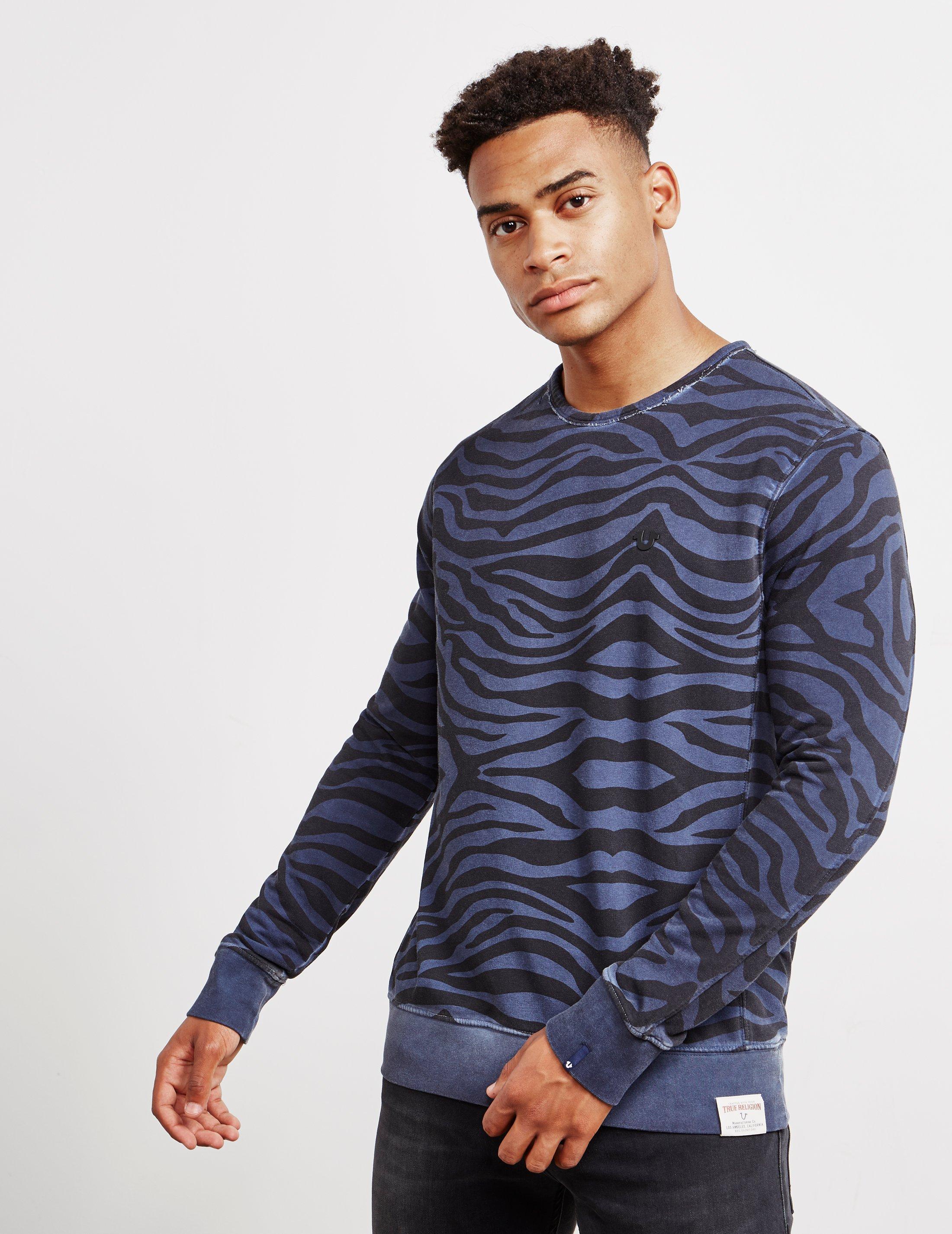 true religion zebra hoodie