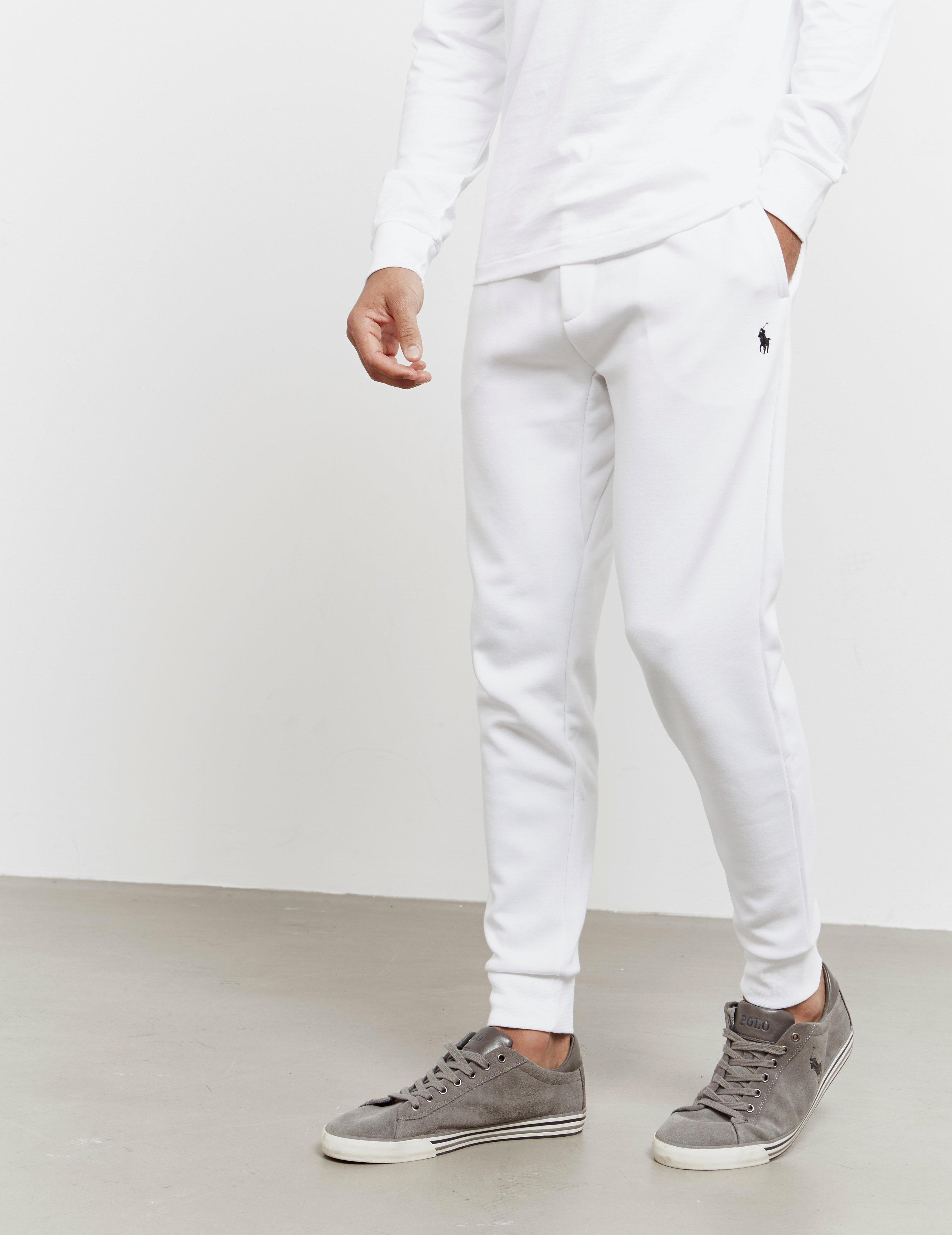 Polo Ralph Lauren Tech Fleece Track Pants White | Lyst