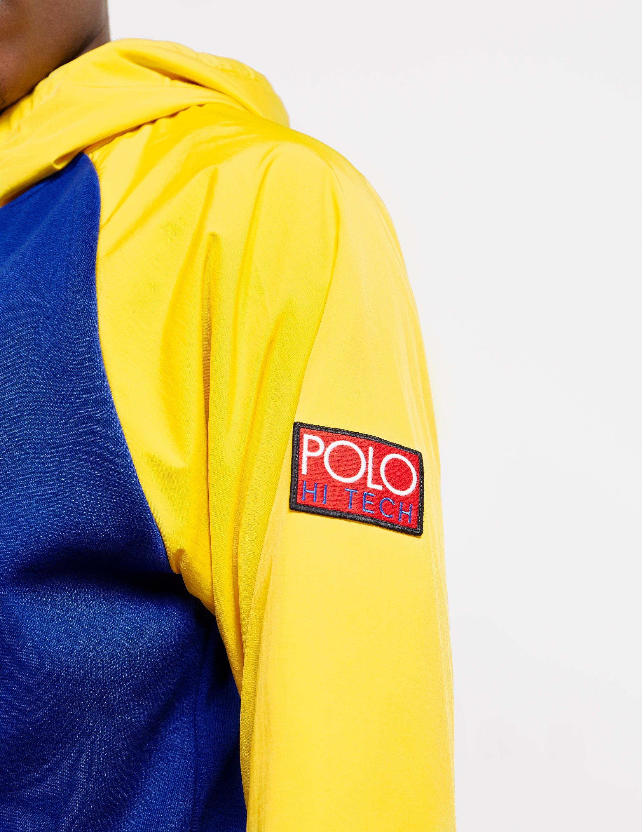 Polo Ralph Lauren Synthetic Hi Tech Hoodie Blue for Men | Lyst