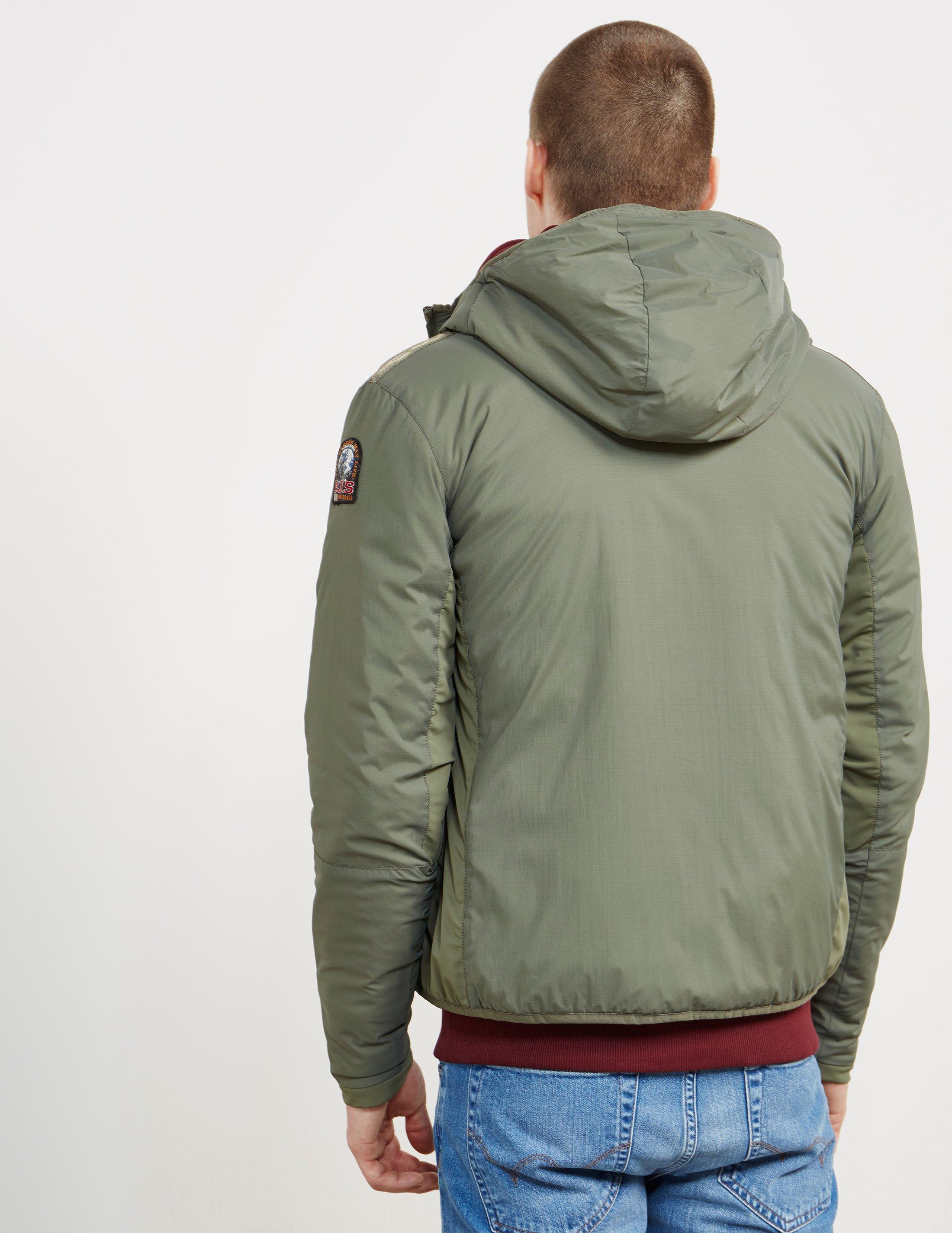 Carbon Hooded Padded Jacket Olive/olive 