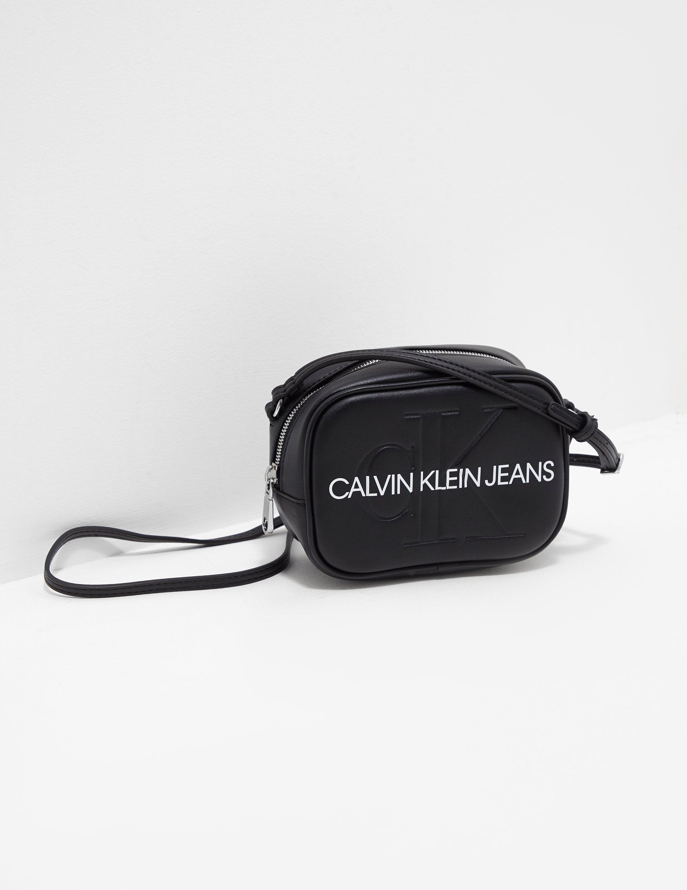 Calvin Klein Monogram Camera Bag in Black - Lyst