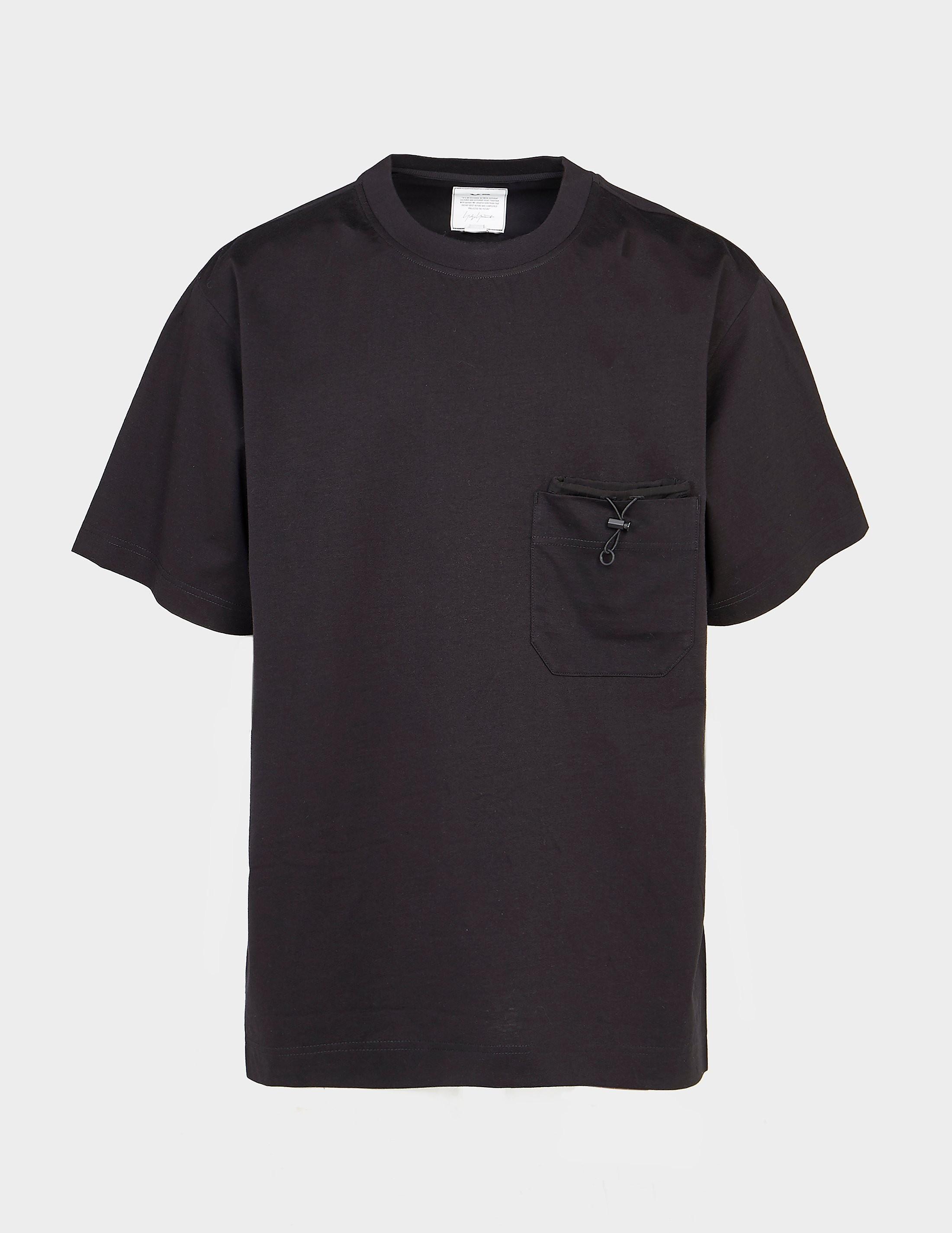 Y-3 Paper Pocket T-shirt in Black for Men - Lyst