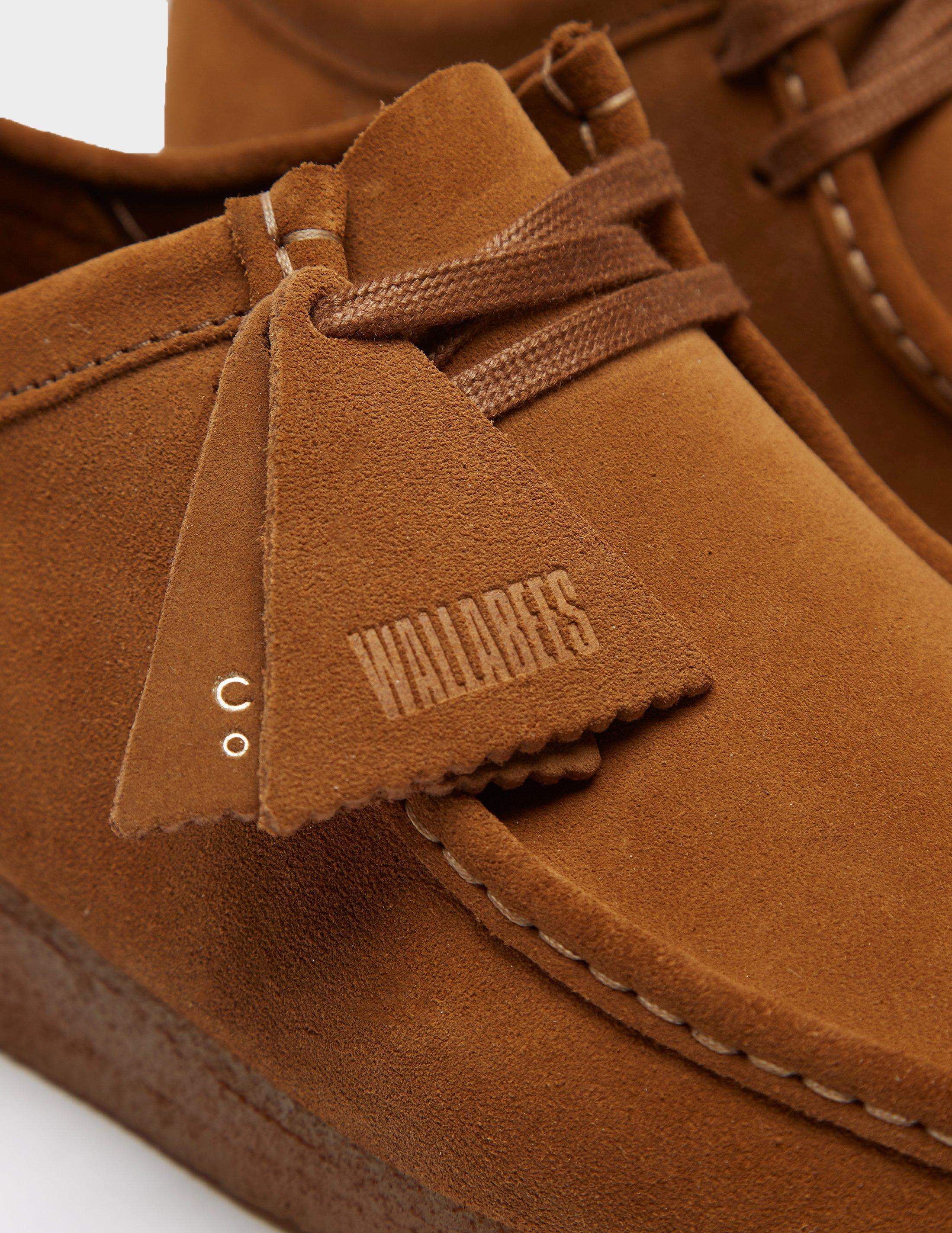 Clarks Suede Wallabee Brown/cola for Men - Save 51% | Lyst