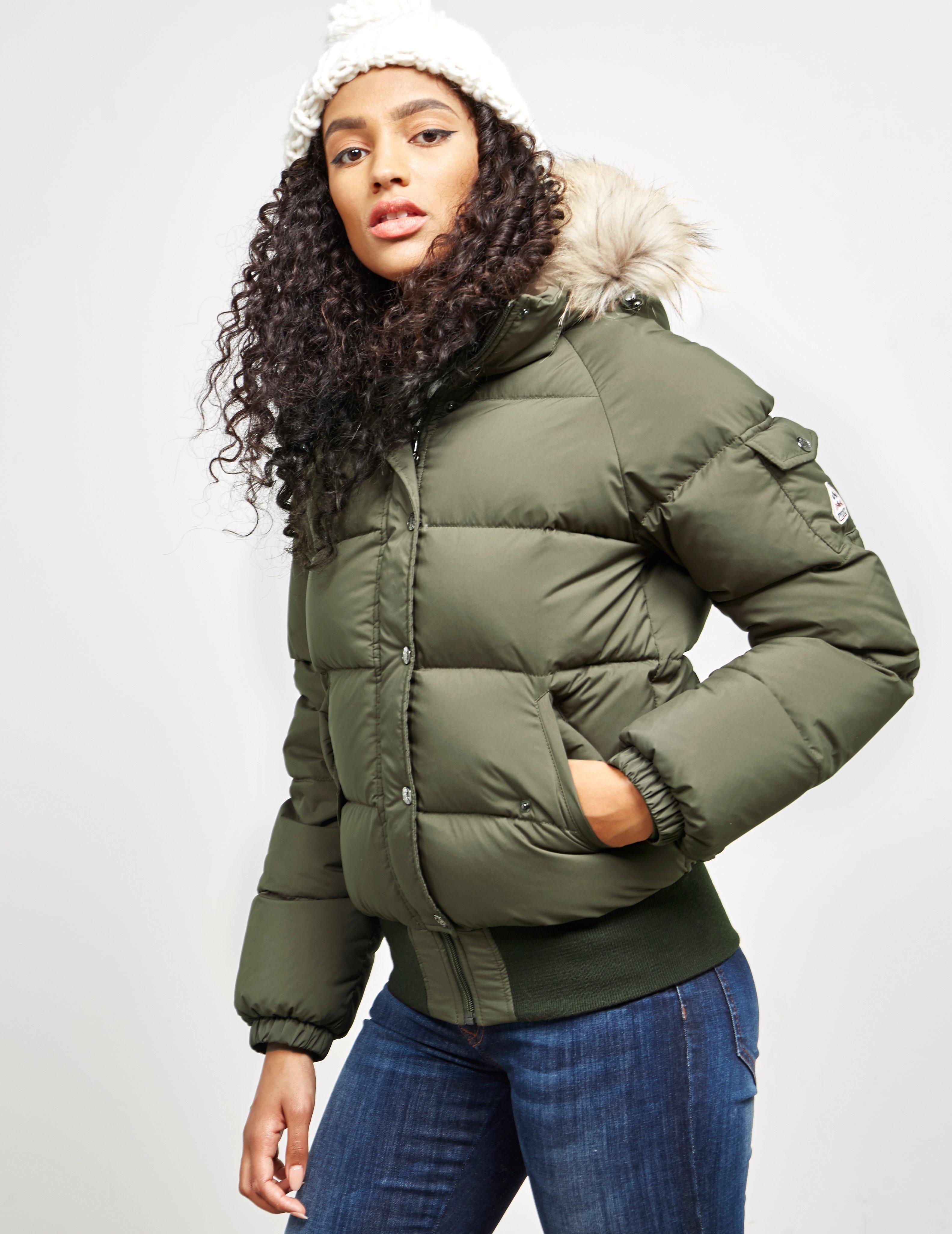 aviator padded jacket