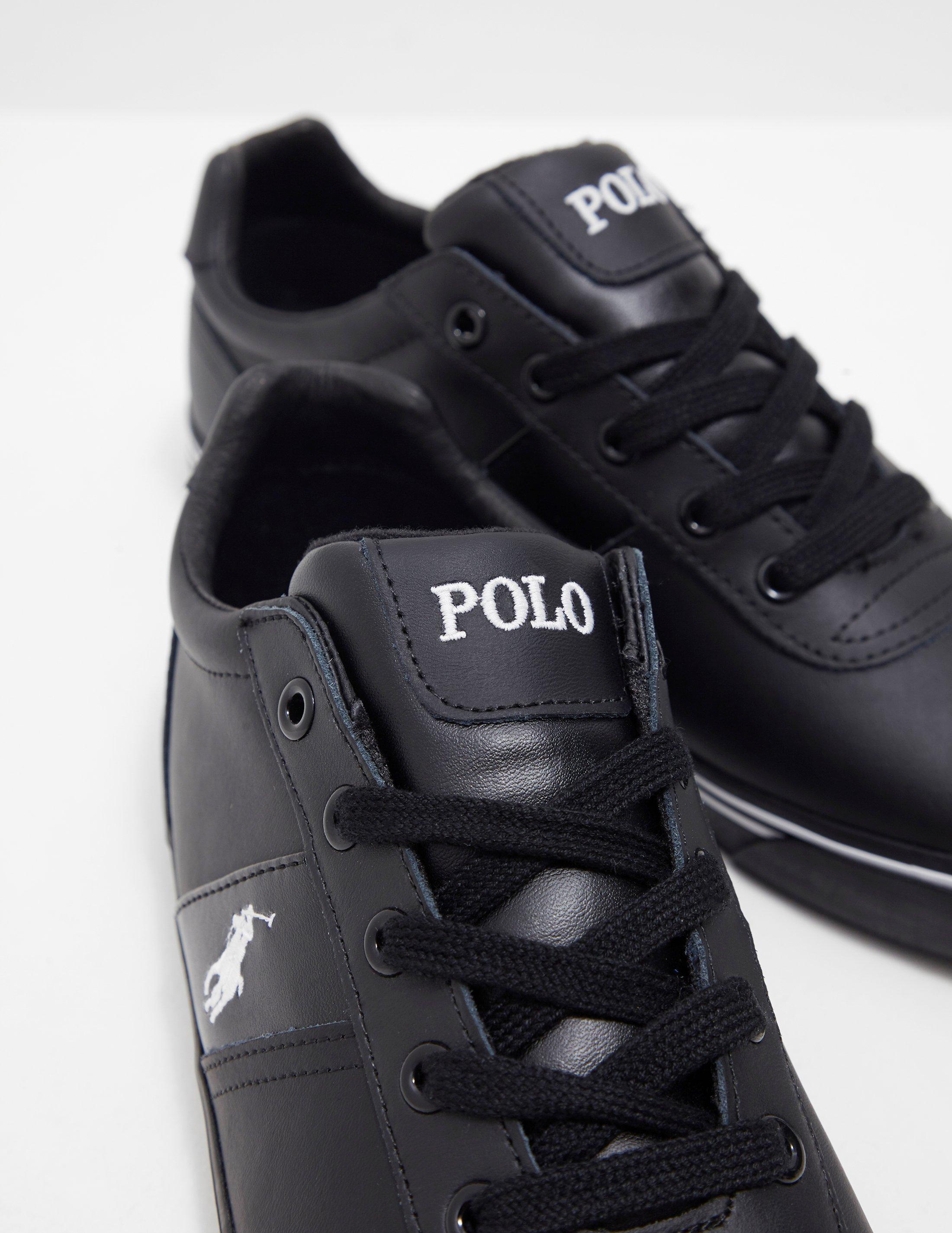 Polo Ralph Lauren Hanford Leather Black for Men | Lyst
