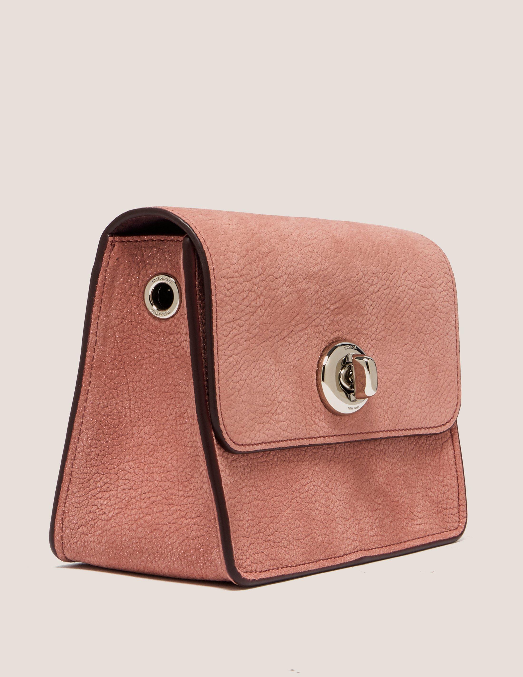 COACH Leather Womens Bowery Crossbody Bag Pink - Lyst