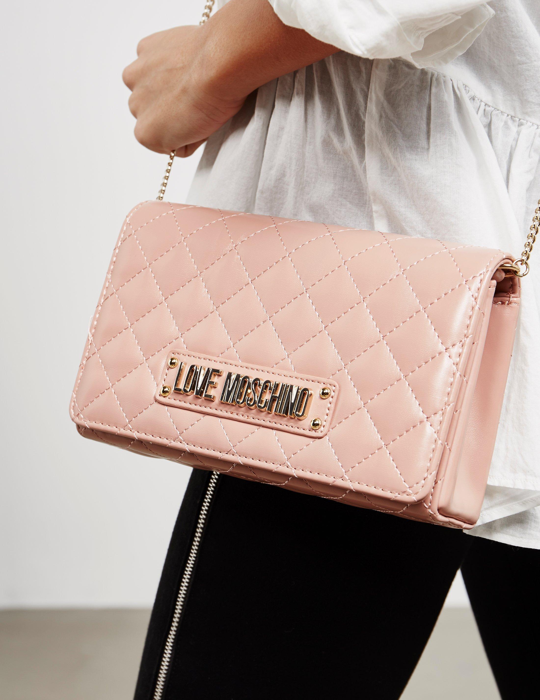 love moschino pink bag