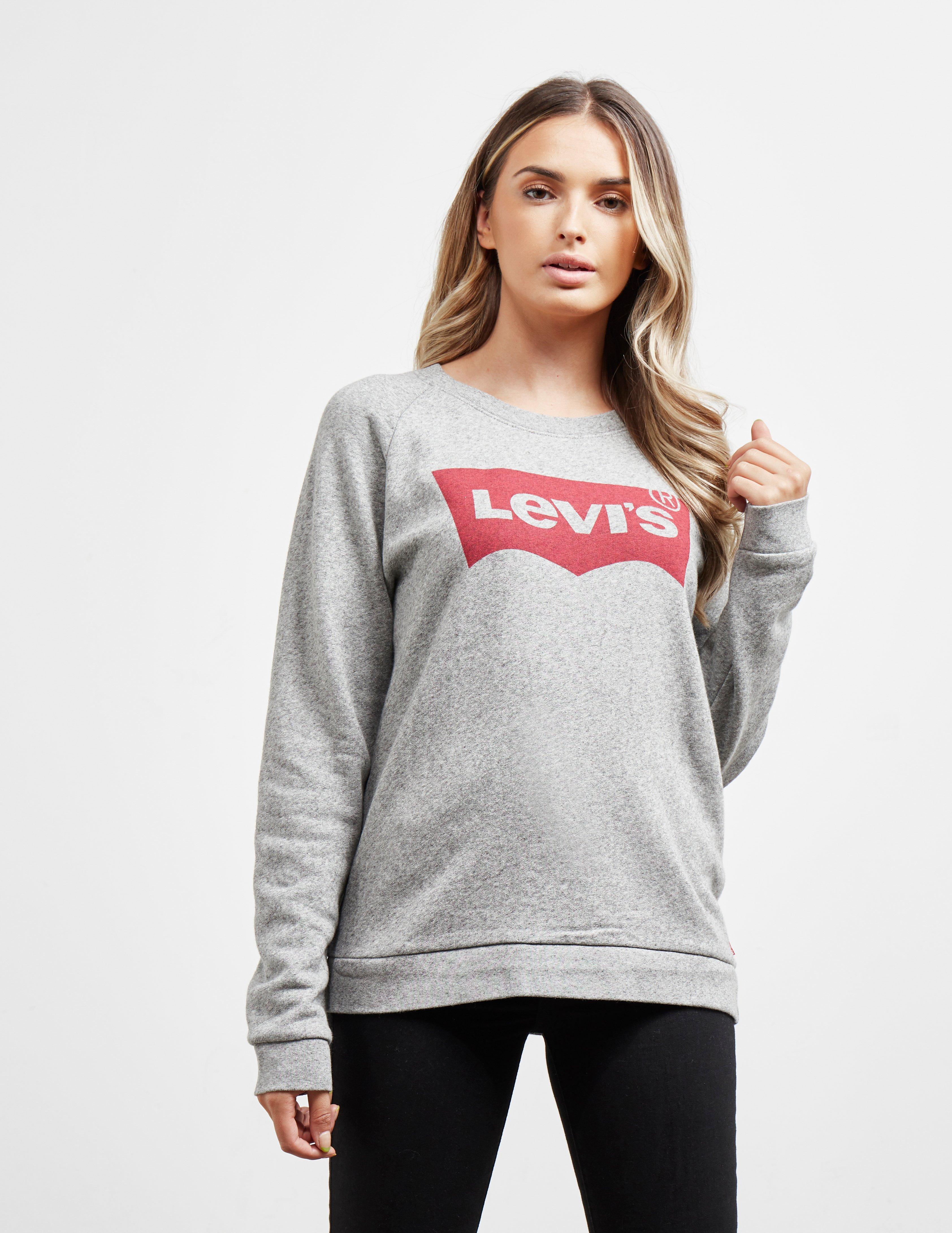 Levi's Gray Sweatshirt Sale, SAVE 34% 