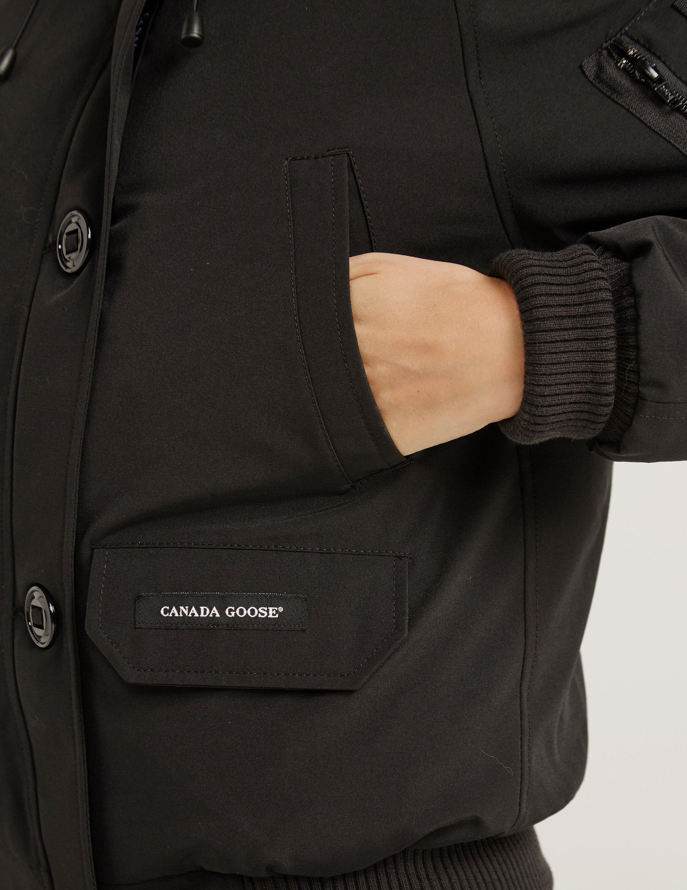 canada goose womens black bomber