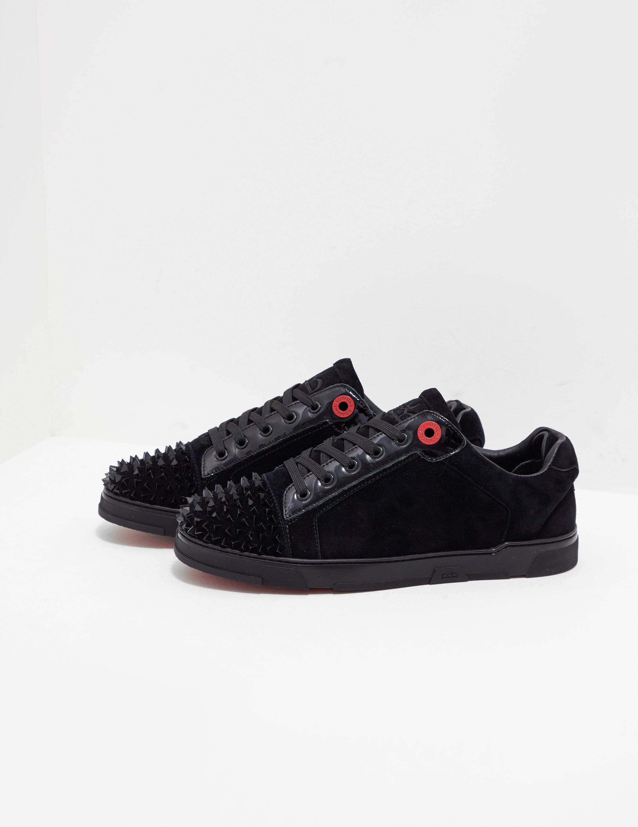 Royaums Suede Luisa Triangle Trainers Black for Men - Lyst