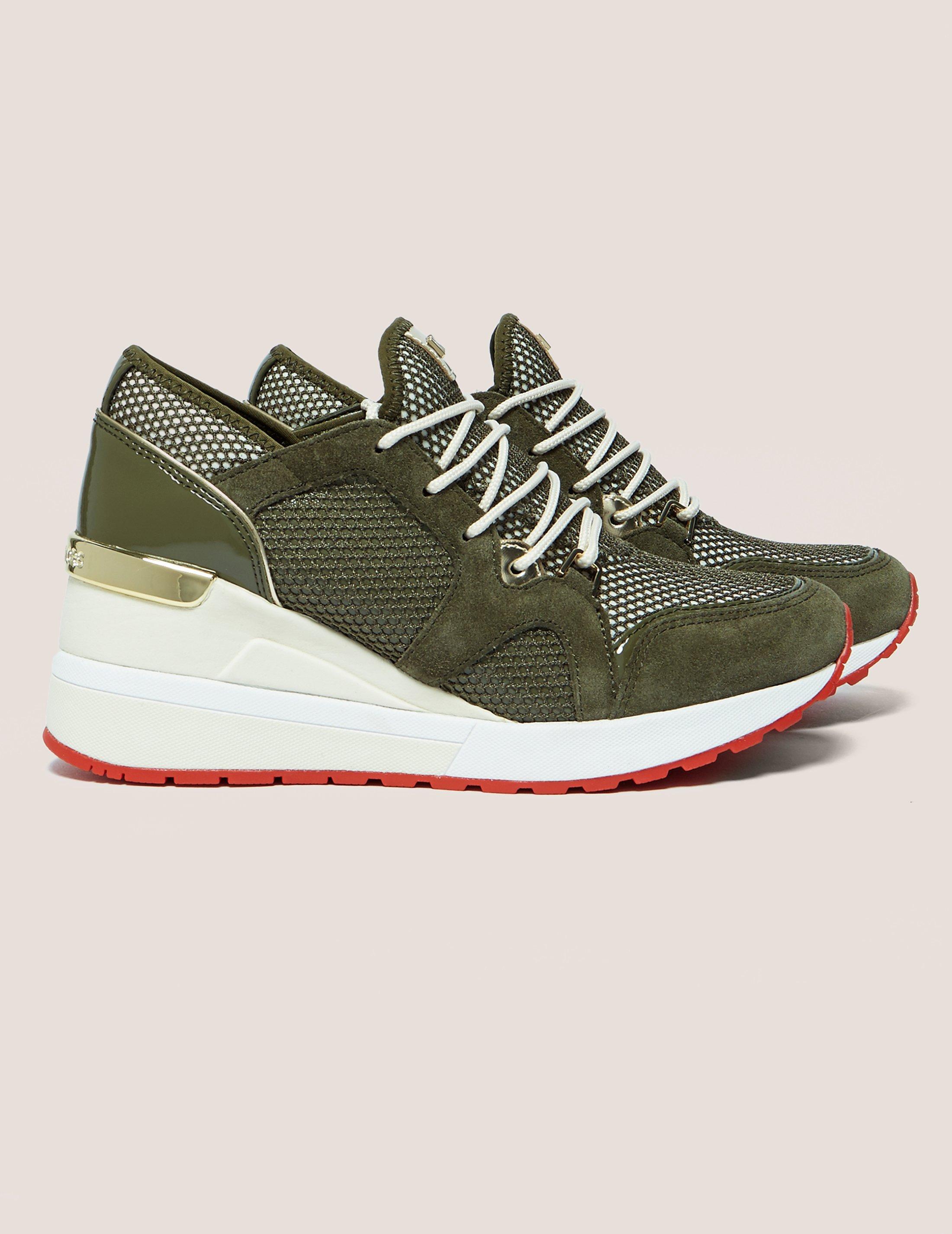 michael kors trainers womens olive