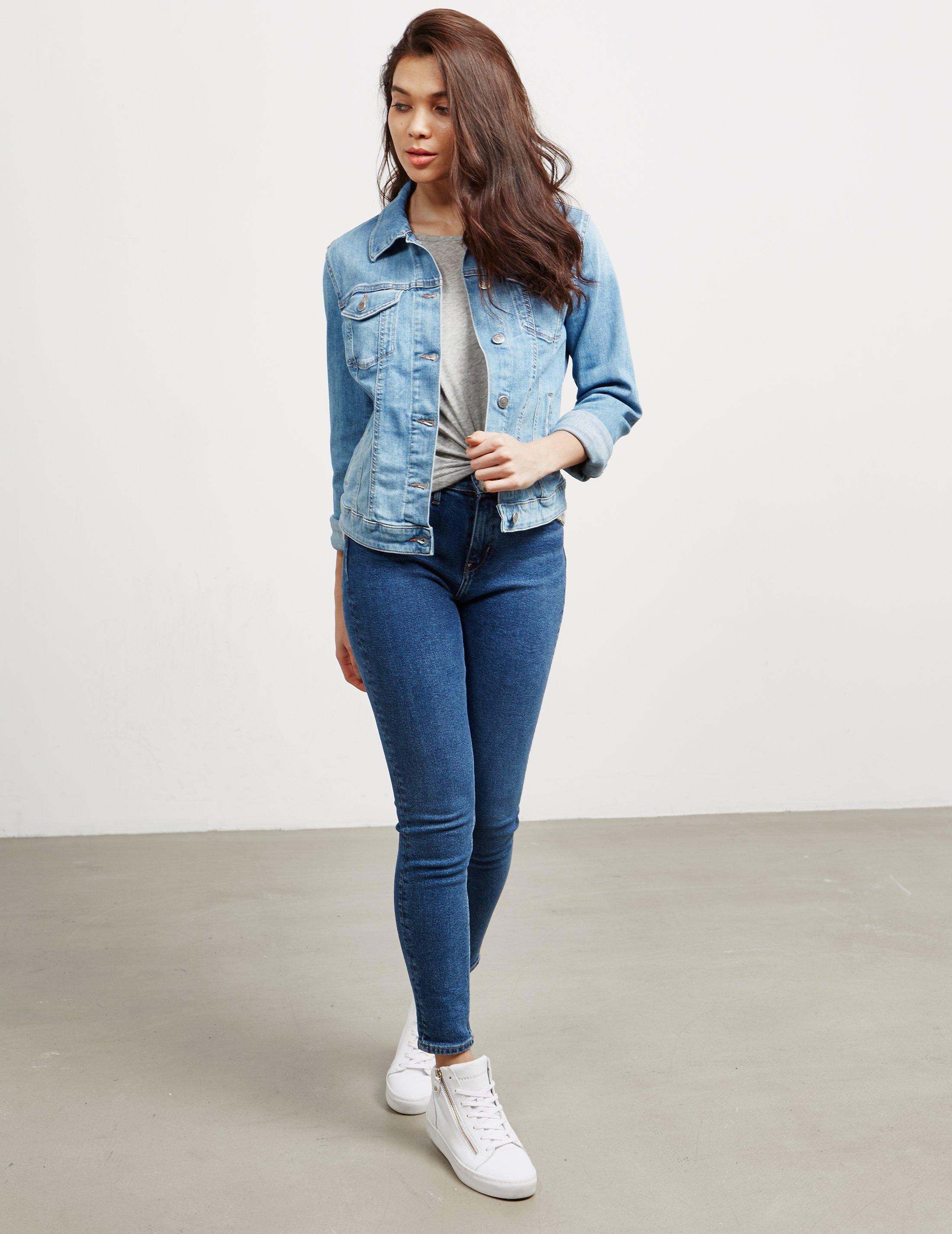 hugo boss denim jacket womens