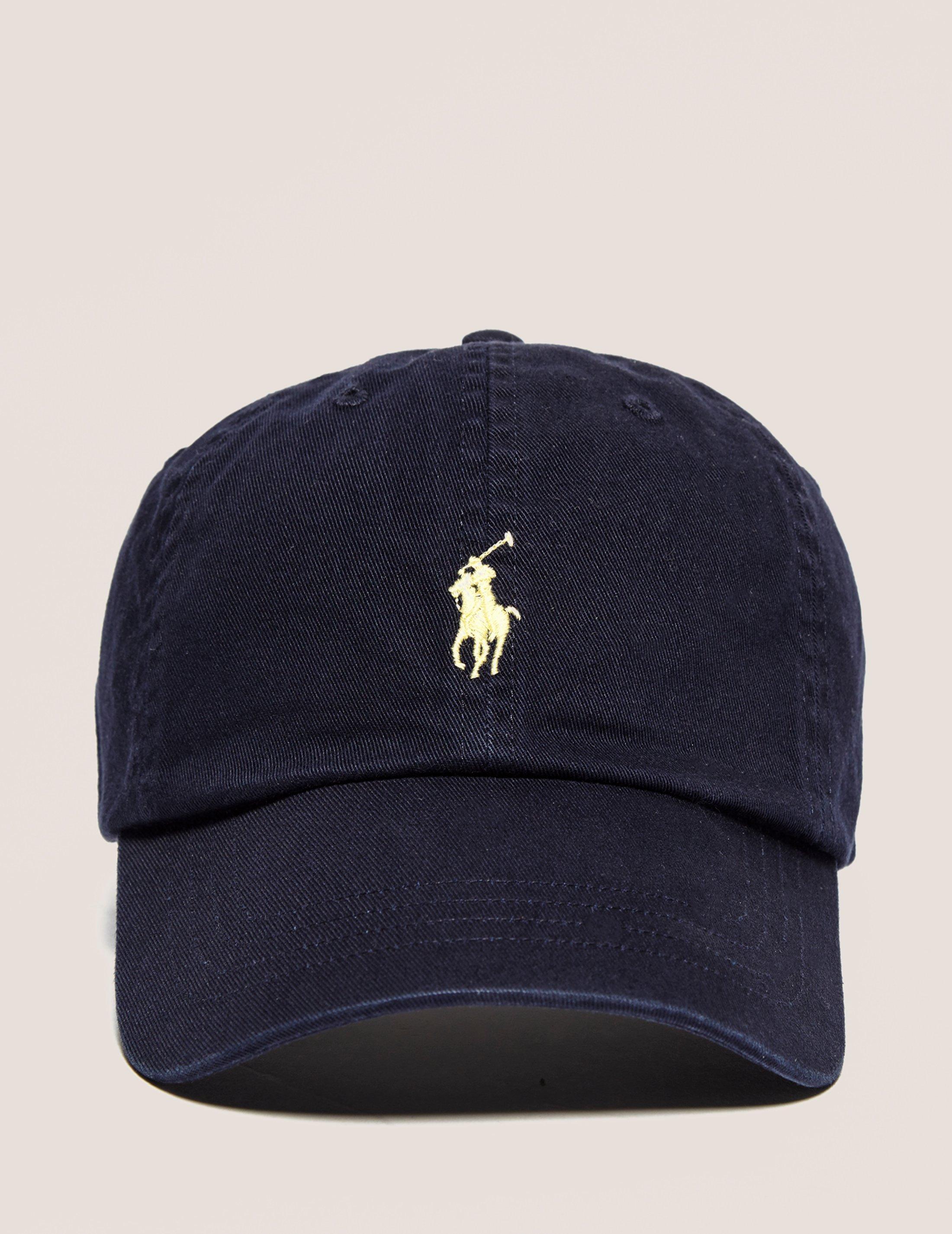 navy polo hat