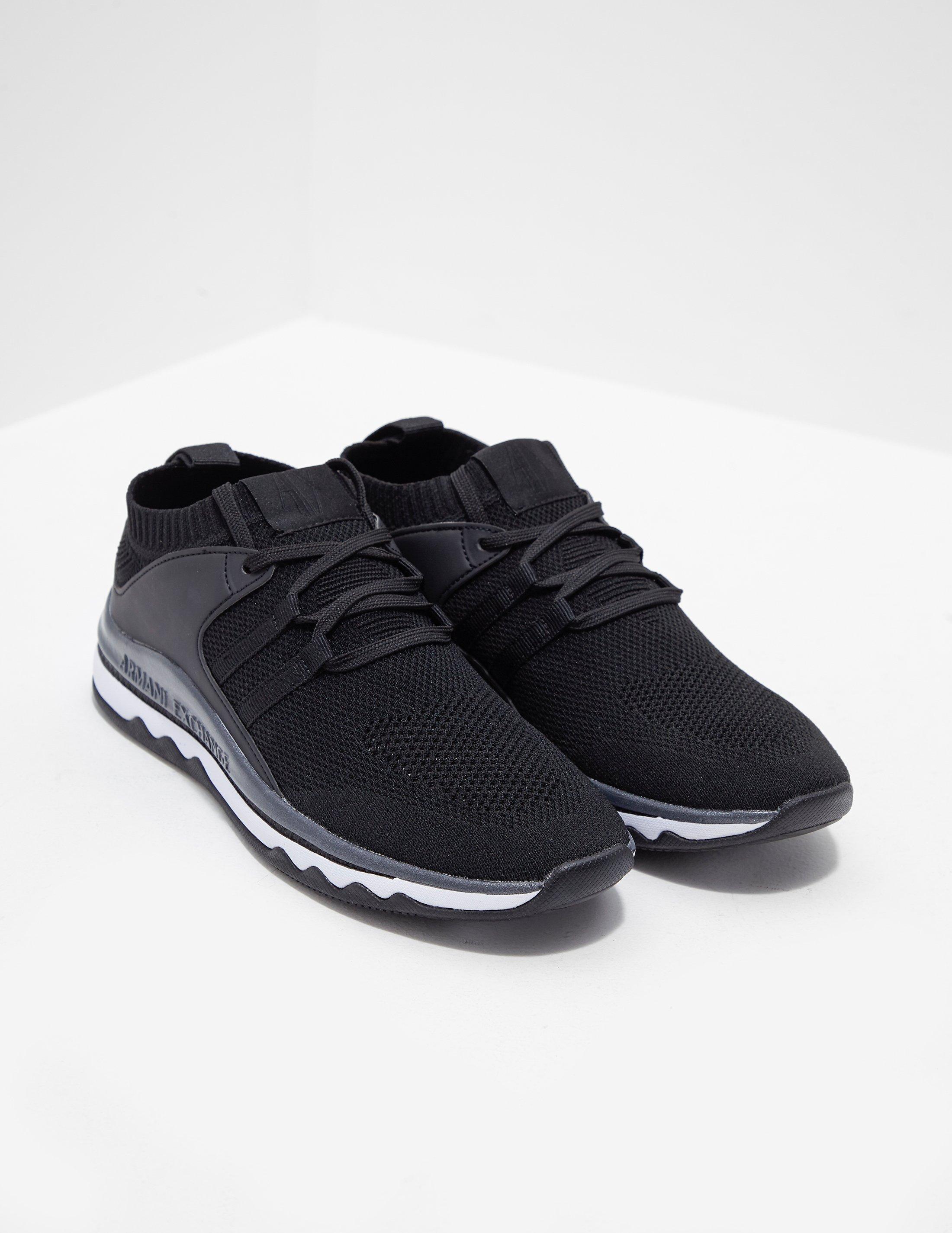 armani exchange sock trainers