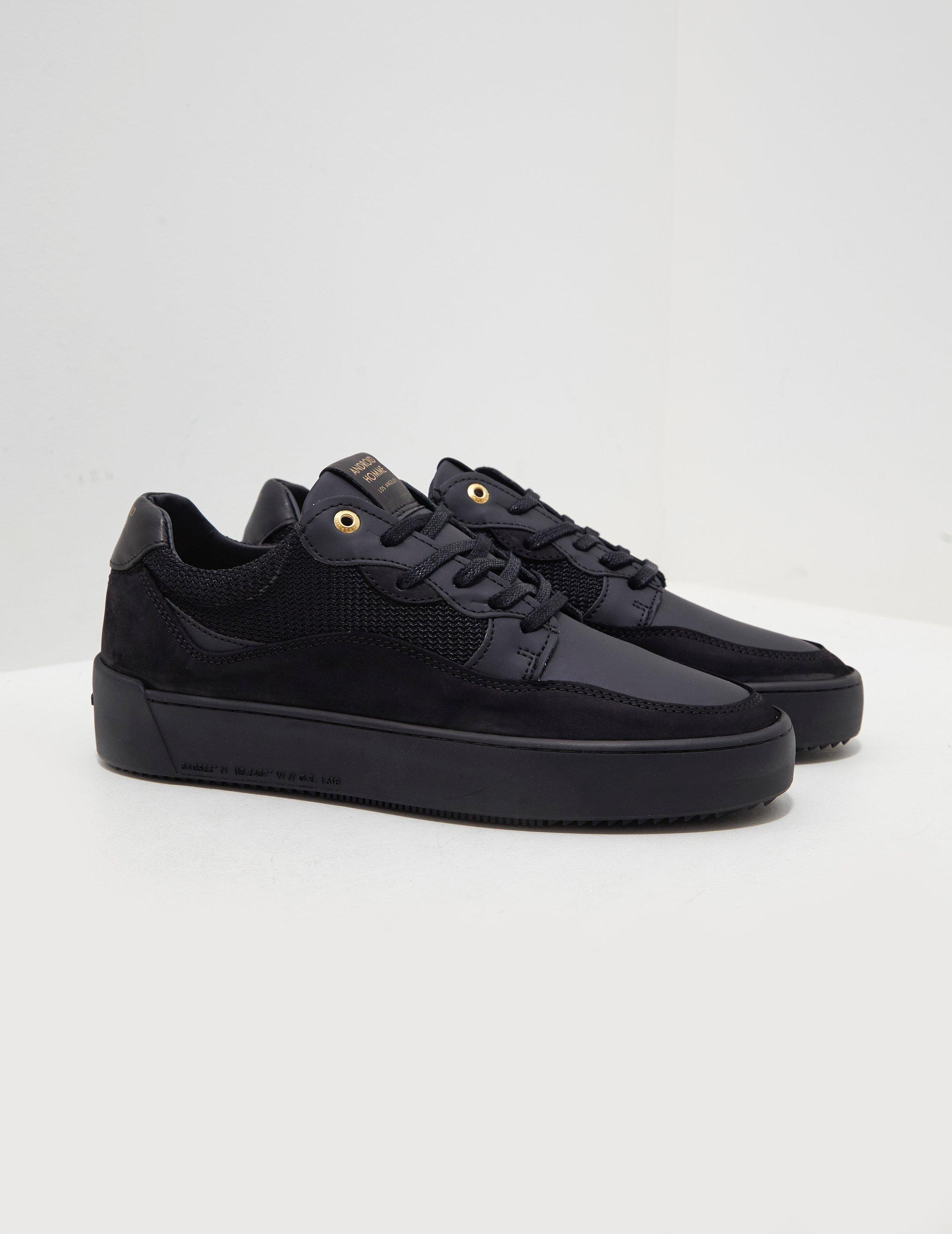 Android Homme Suede Omega Arc Trainers 