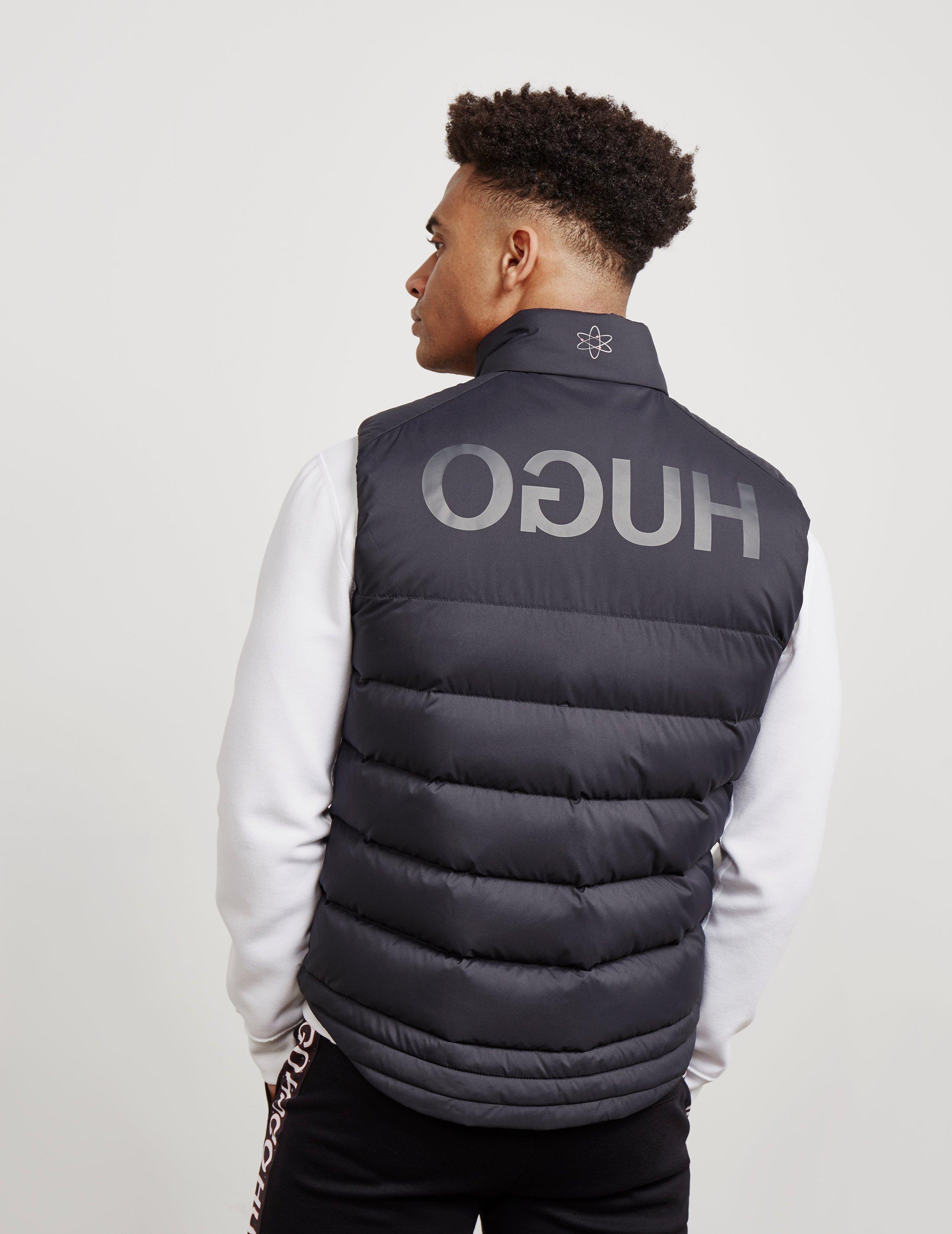 HUGO Synthetic Baltino Gilet - Online Exclusive Black for Men - Lyst