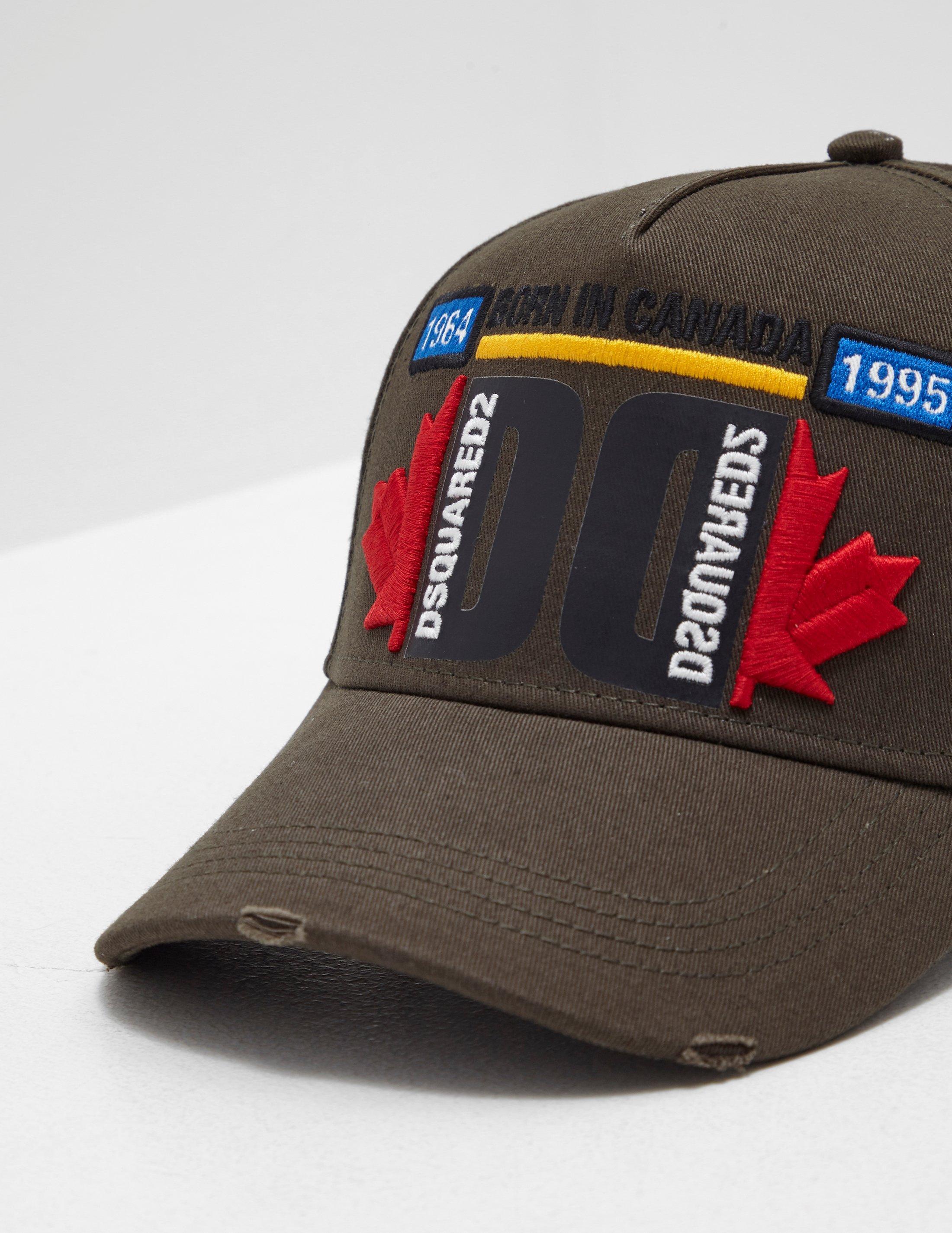 dsquared cap khaki