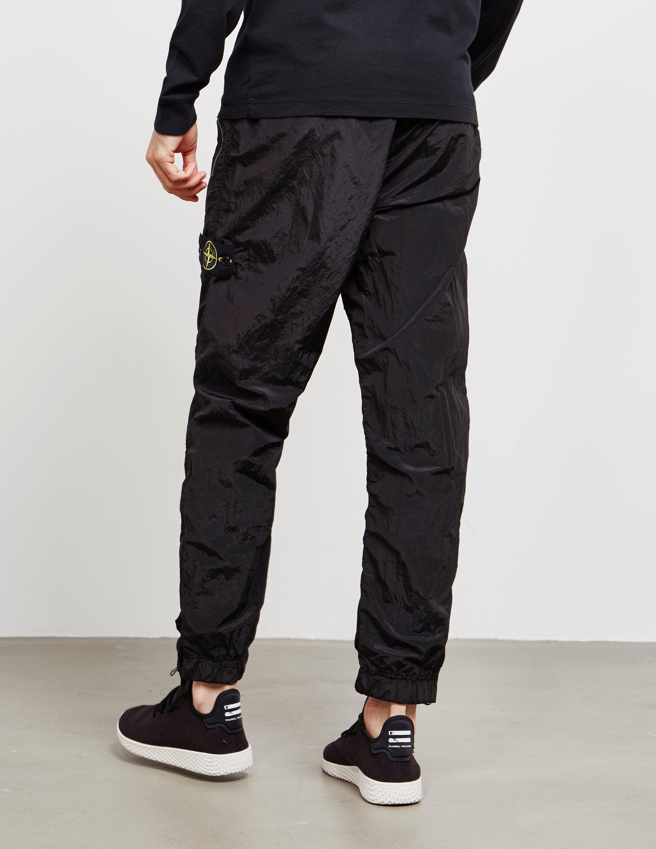 Stone Island Synthetic Nylon Metal Track Pants Black for Men - Lyst