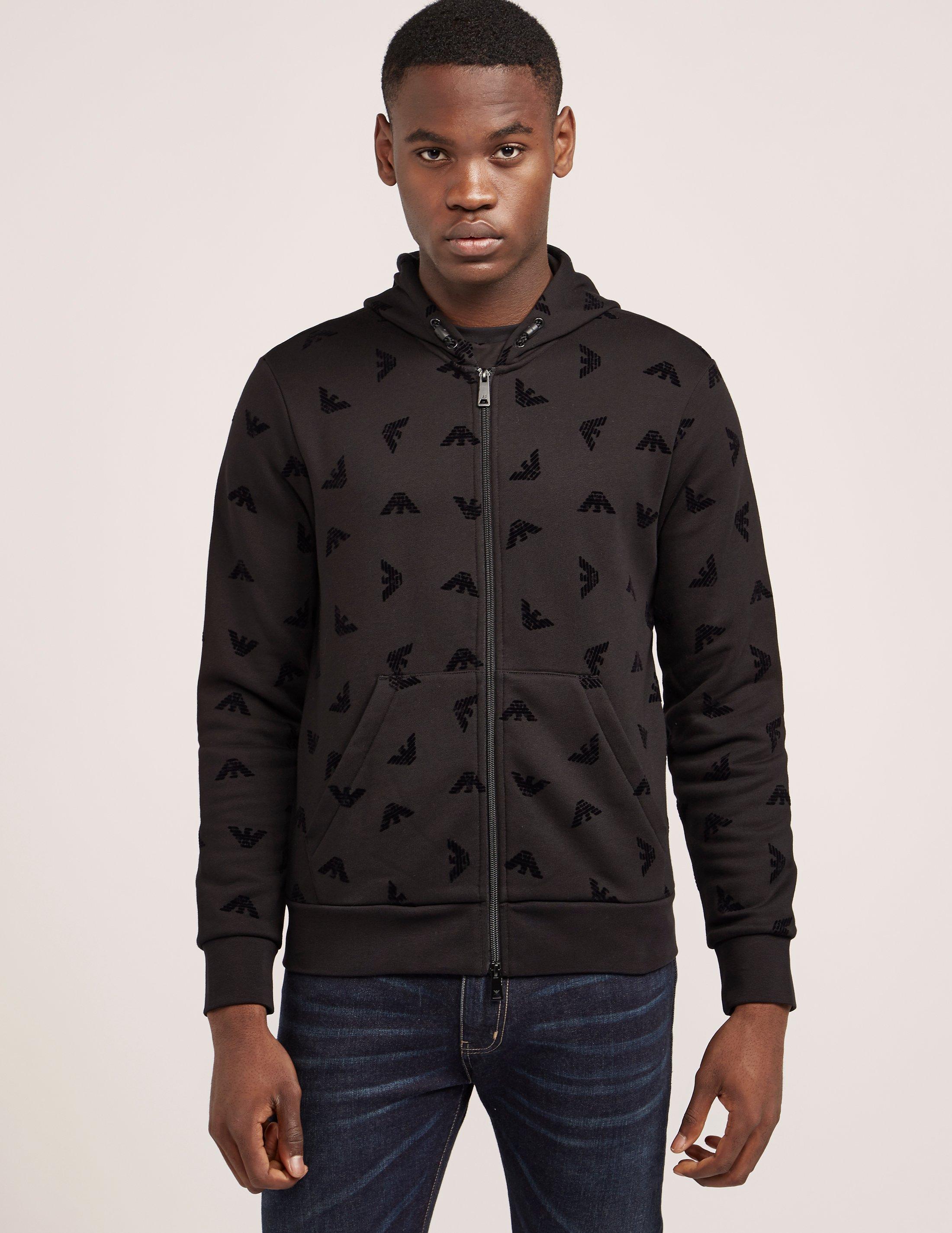 armani eagle hoodie