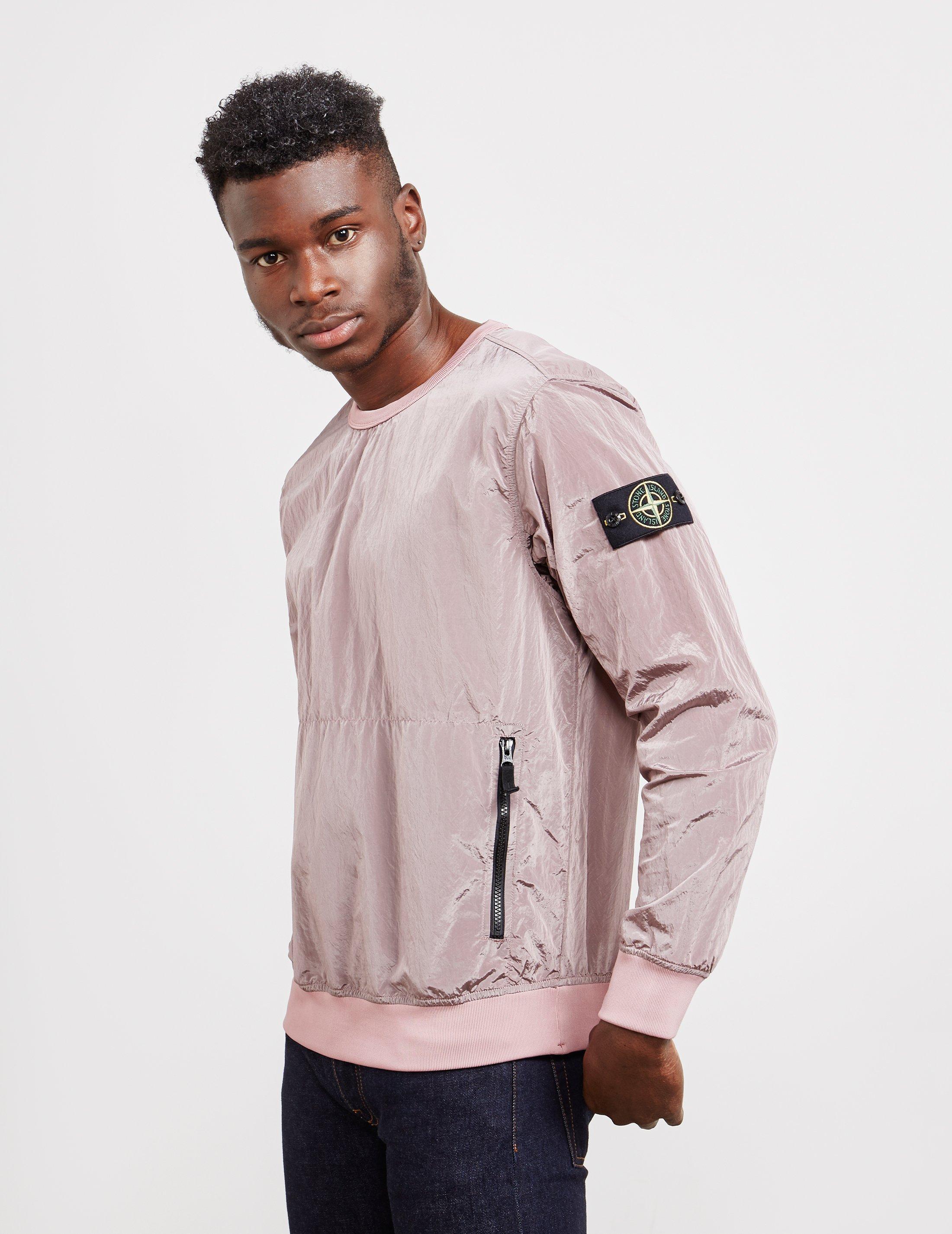 nylon metal sweatshirt stone island
